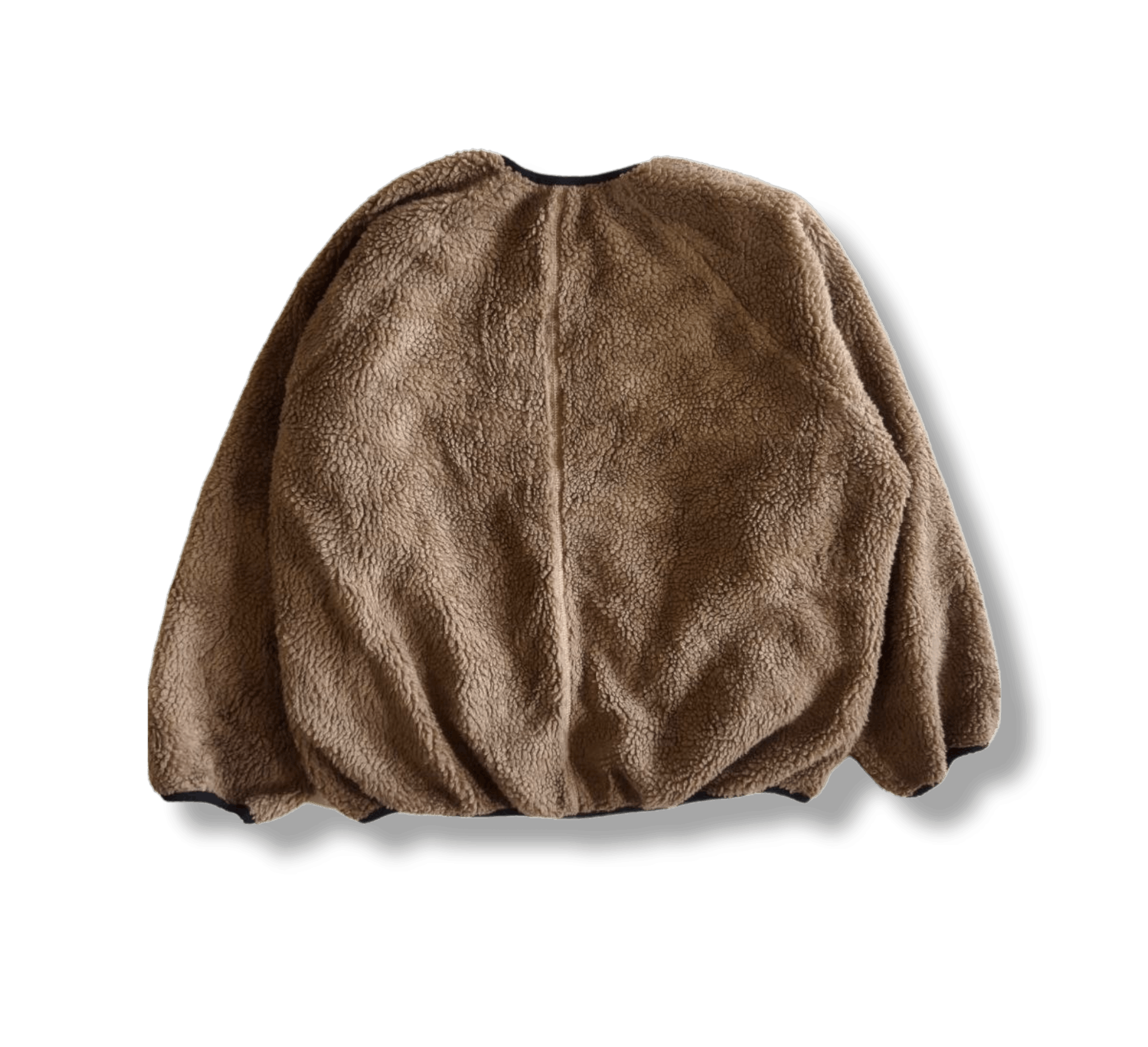 Japanese Brand Samansa Mos2 Reversible Sherpa Fleece Jacket Size US L / EU 52-54 / 3 - 2 Thumbnail