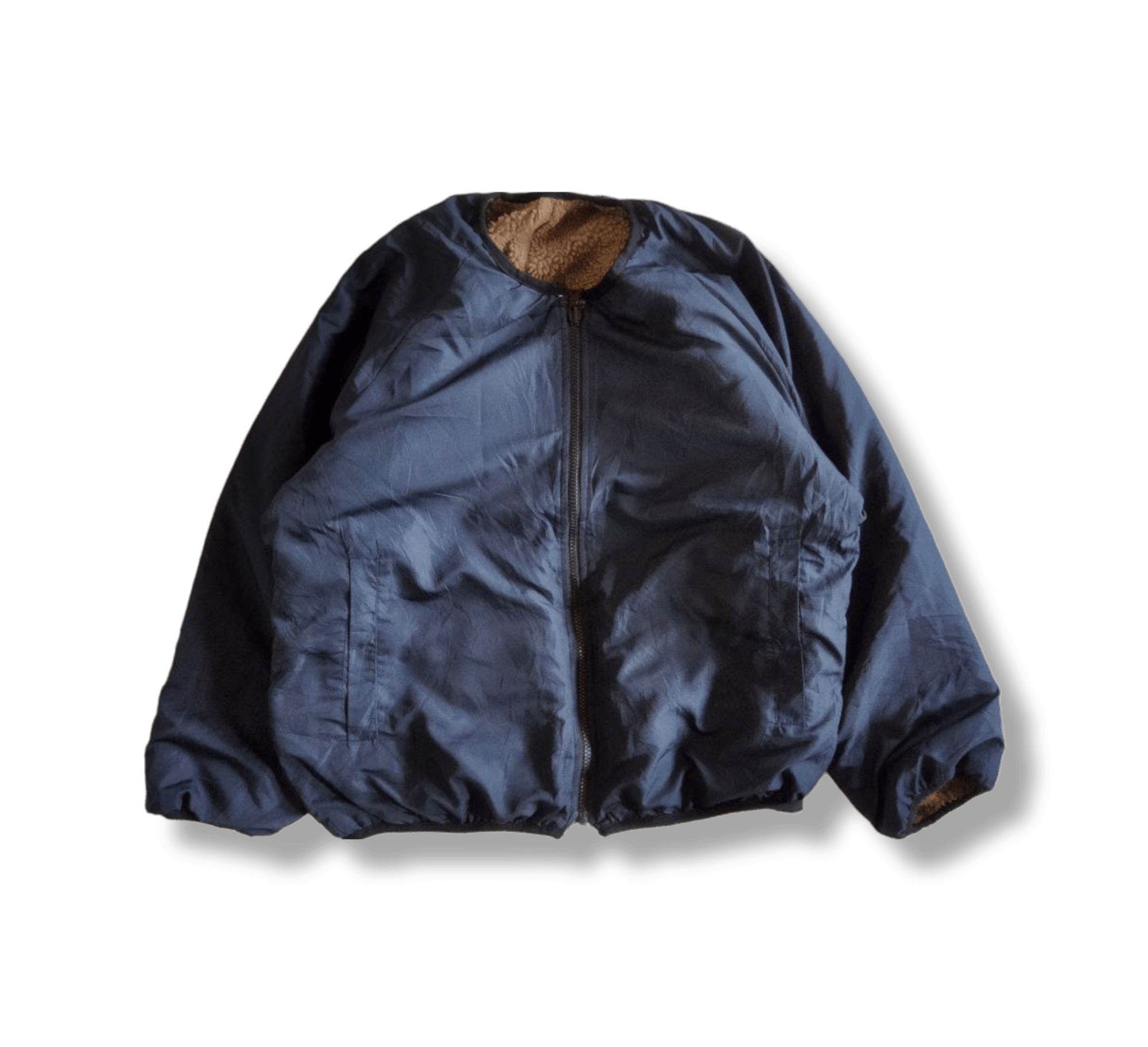 Japanese Brand Samansa Mos2 Reversible Sherpa Fleece Jacket Size US L / EU 52-54 / 3 - 3 Thumbnail