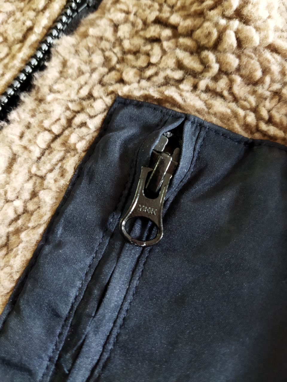 Japanese Brand Samansa Mos2 Reversible Sherpa Fleece Jacket Size US L / EU 52-54 / 3 - 9 Thumbnail