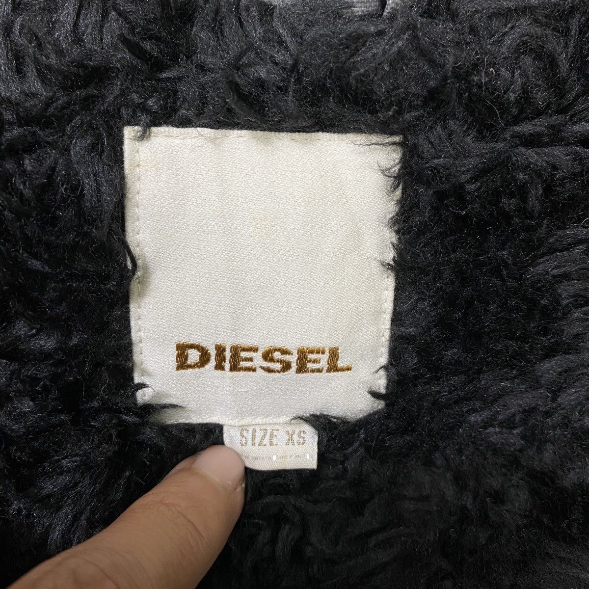 Diesel × Vintage Vintage DIESEL Double Collar Perfecto Design Zipper Jacket Size US XS / EU 42 / 0 - 10 Thumbnail