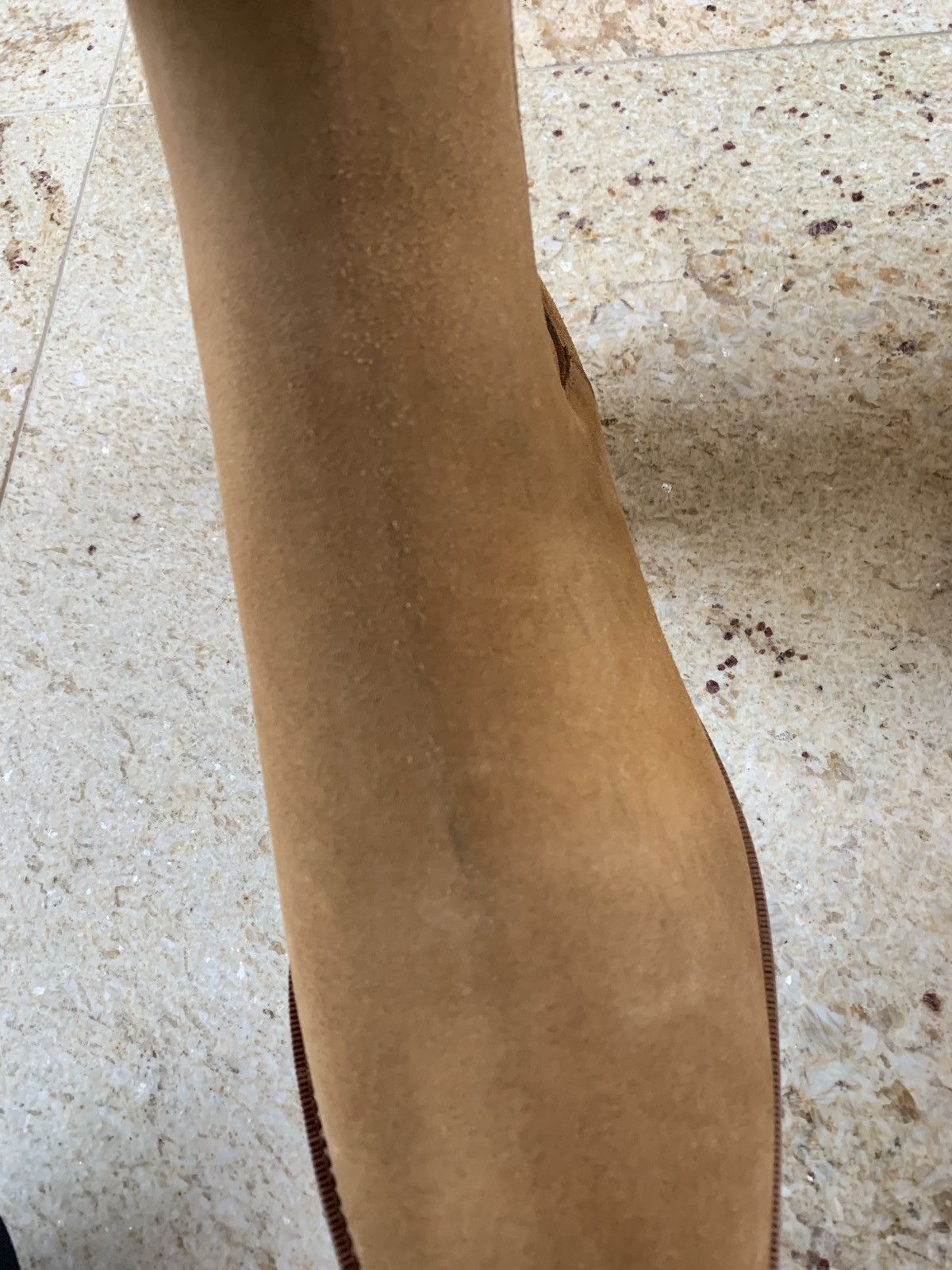 Celine Carmague Camel Boots Size US 12 / EU 45 - 6 Thumbnail