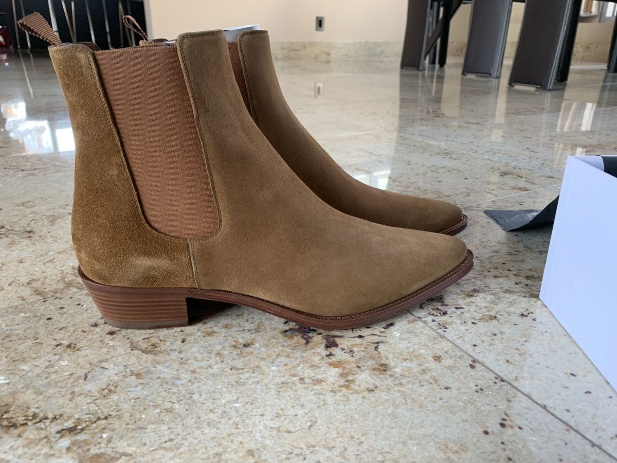 Celine Carmague Camel Boots Size US 12 / EU 45 - 12 Thumbnail