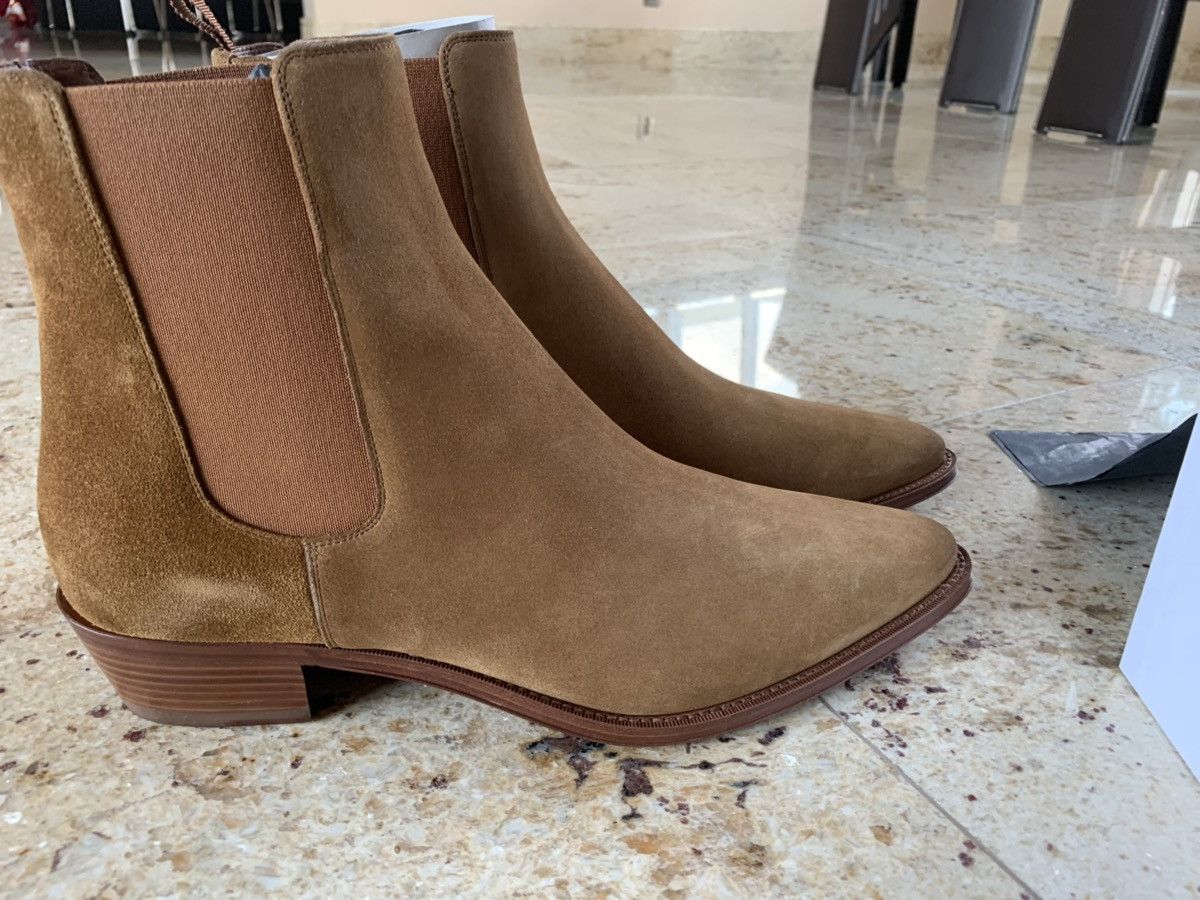 Celine Carmague Camel Boots Size US 12 / EU 45 - 13 Thumbnail