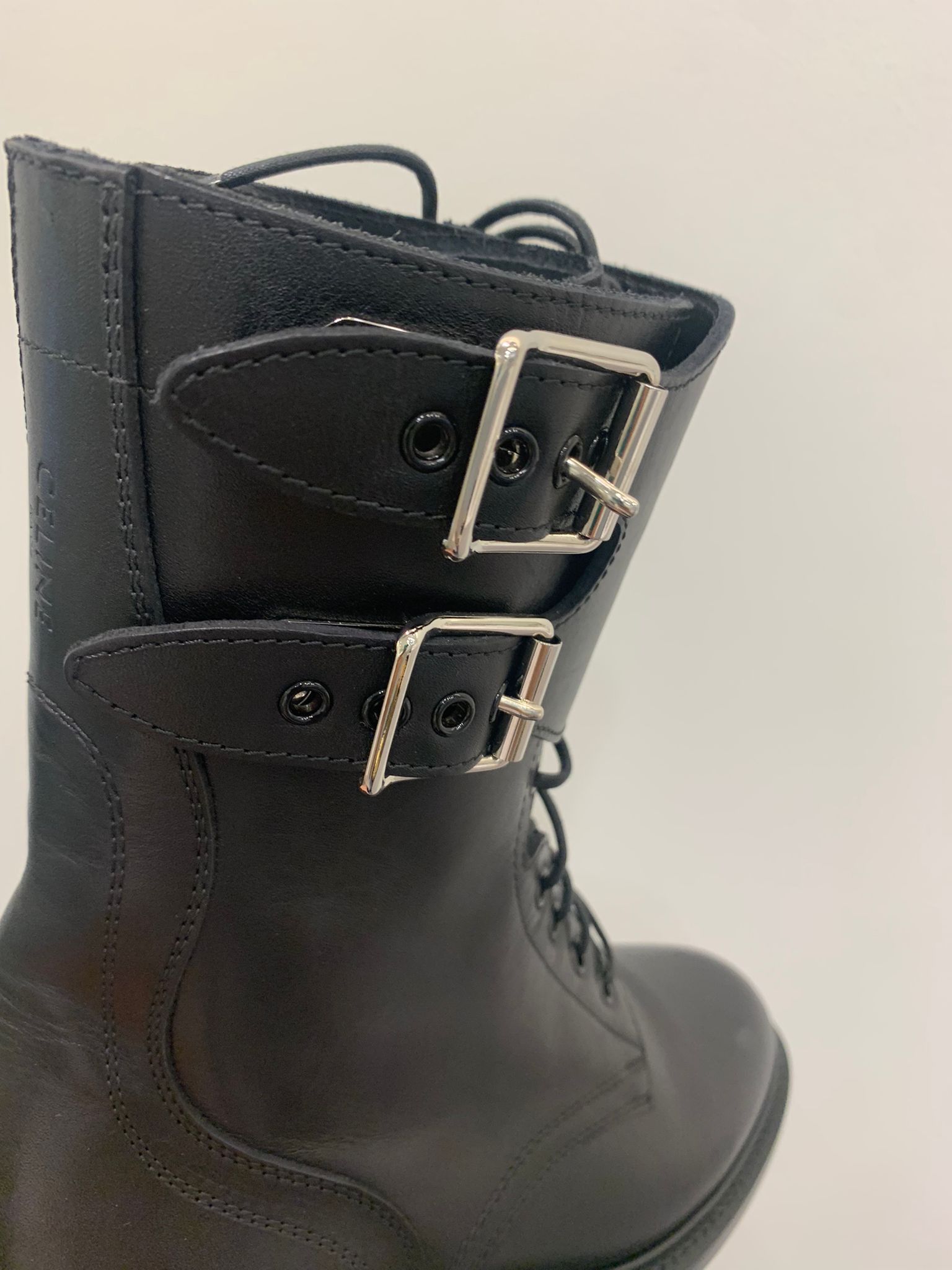 Celine Combat Ranger Boots Size US 6 / EU 39 - 2 Thumbnail