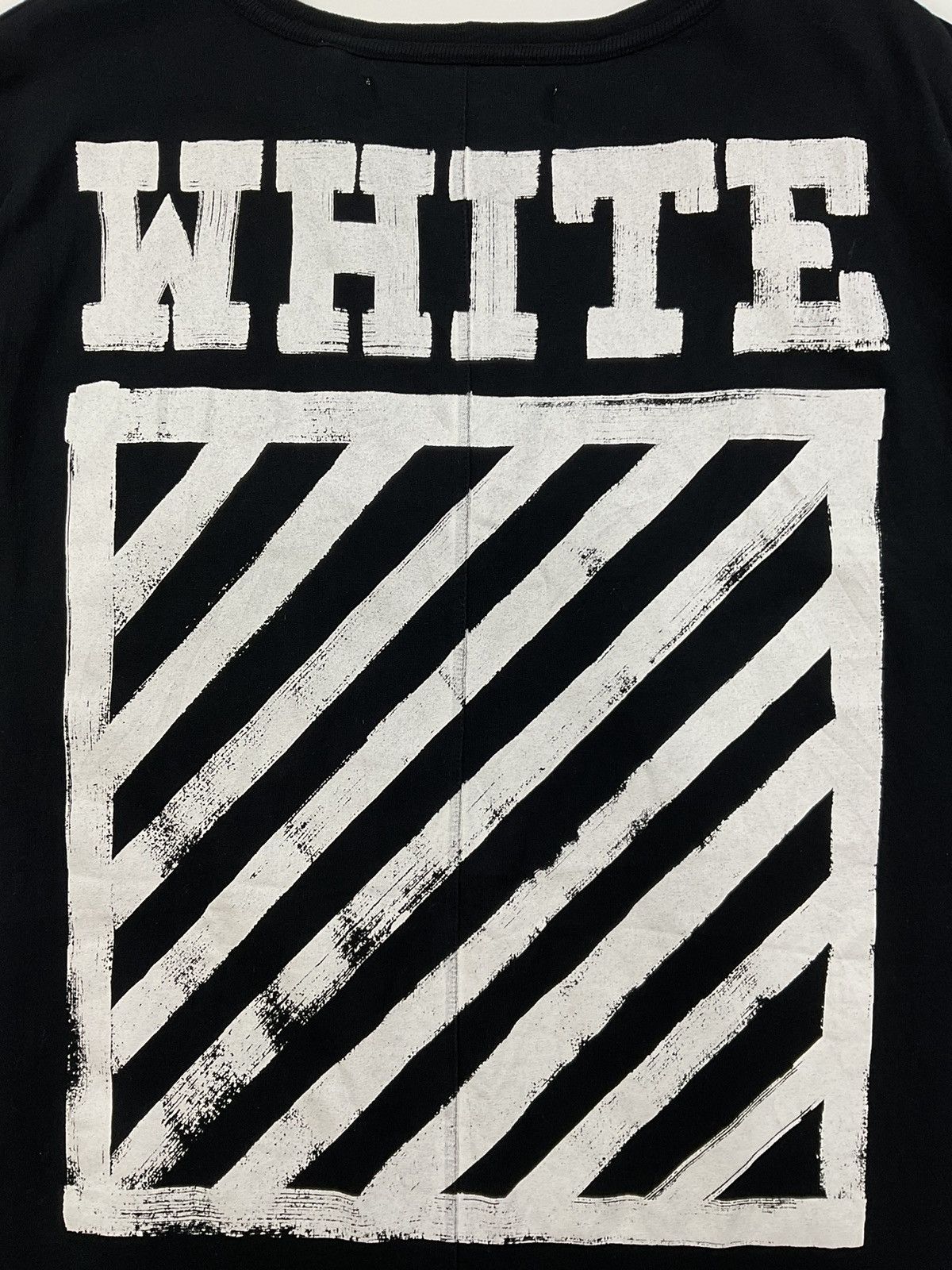 Off-White Off White Brushed Diagonal Oversized Shirt Size US S / EU 44-46 / 1 - 5 Thumbnail