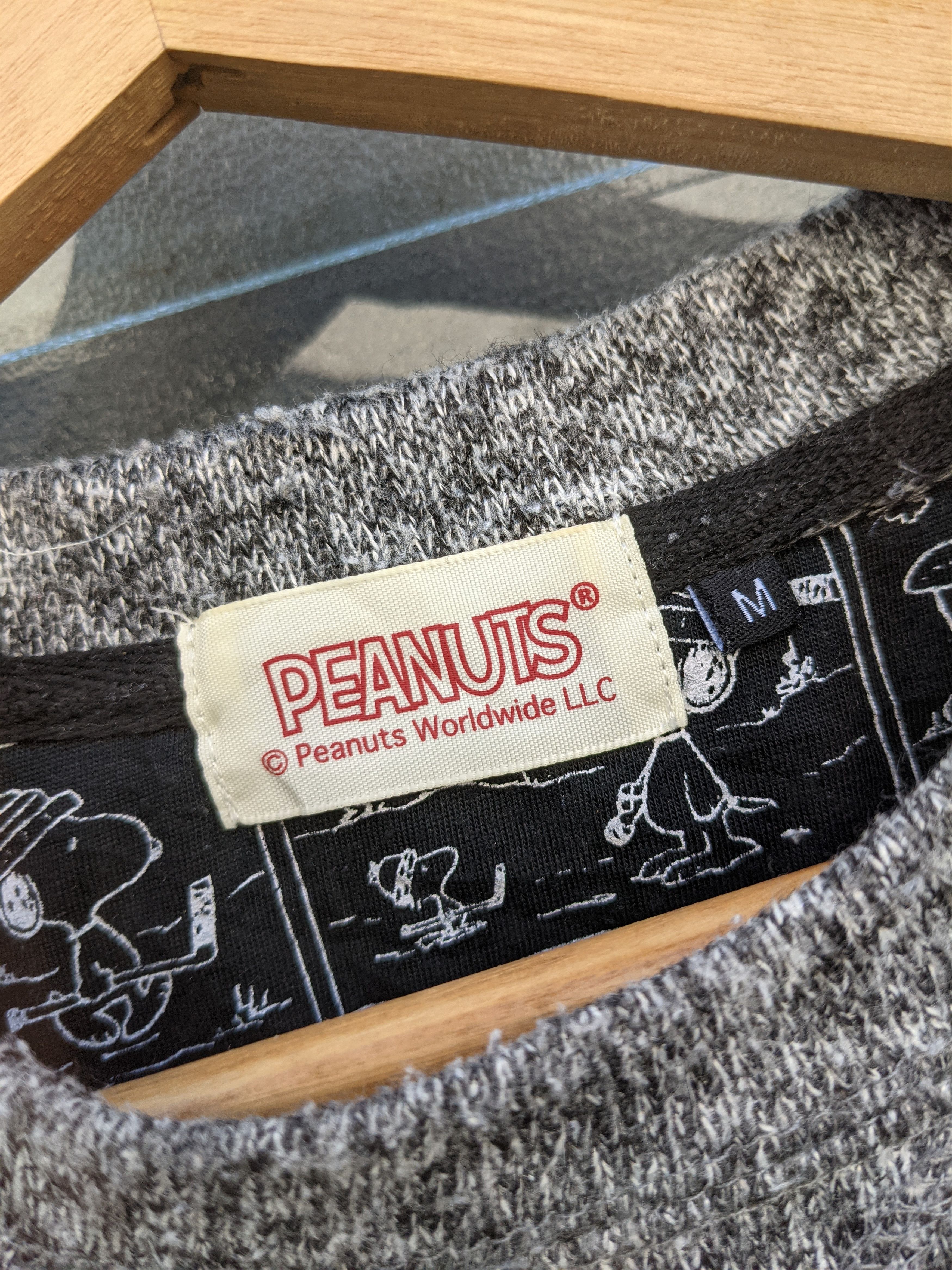 Cartoon Network × Peanuts ⚡️Steals⚡️ Vintage Peanuts Spellout Sweater Size US M / EU 48-50 / 2 - 6 Thumbnail