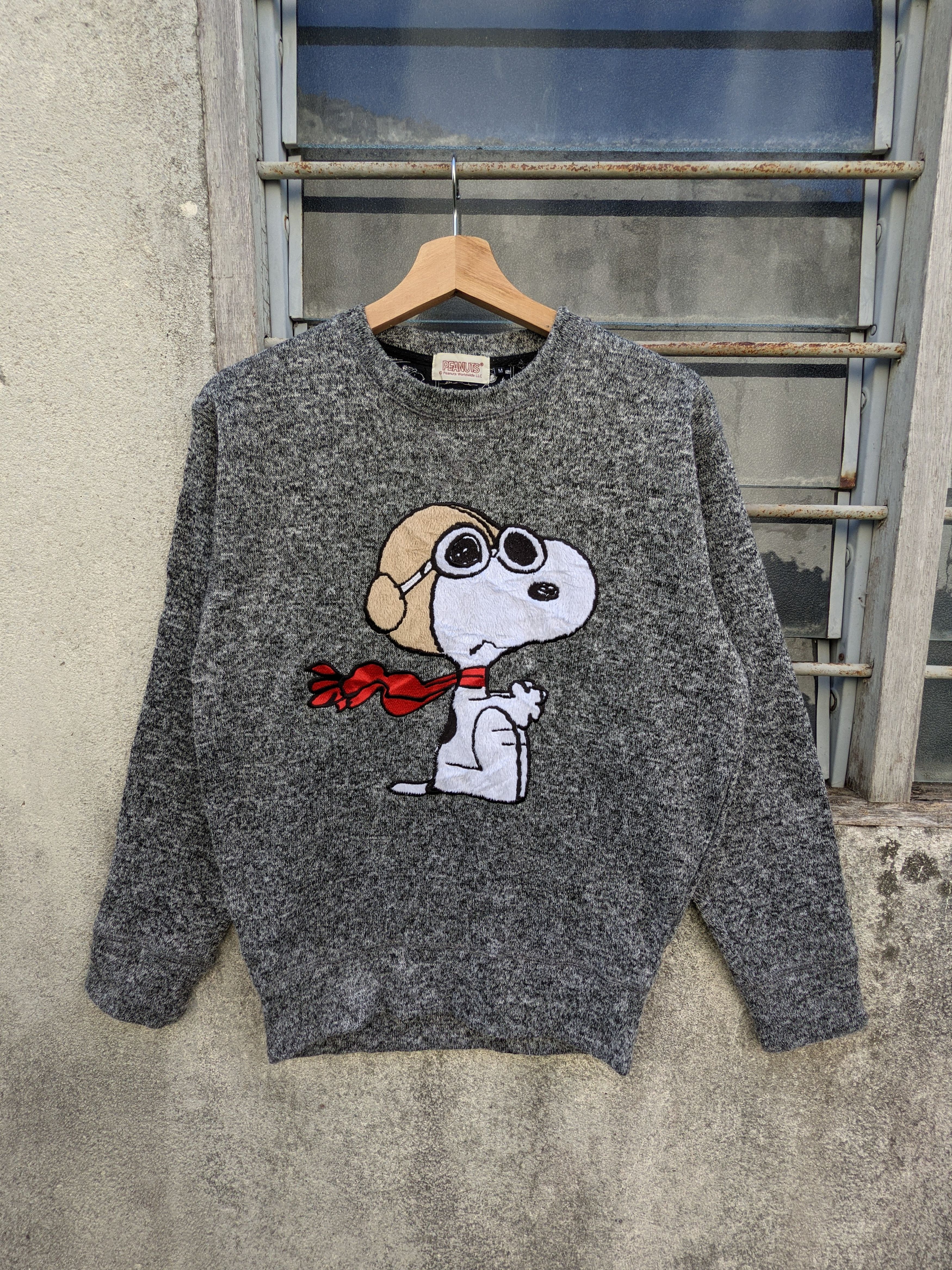 Cartoon Network × Peanuts ⚡️Steals⚡️ Vintage Peanuts Spellout Sweater Size US M / EU 48-50 / 2 - 5 Thumbnail