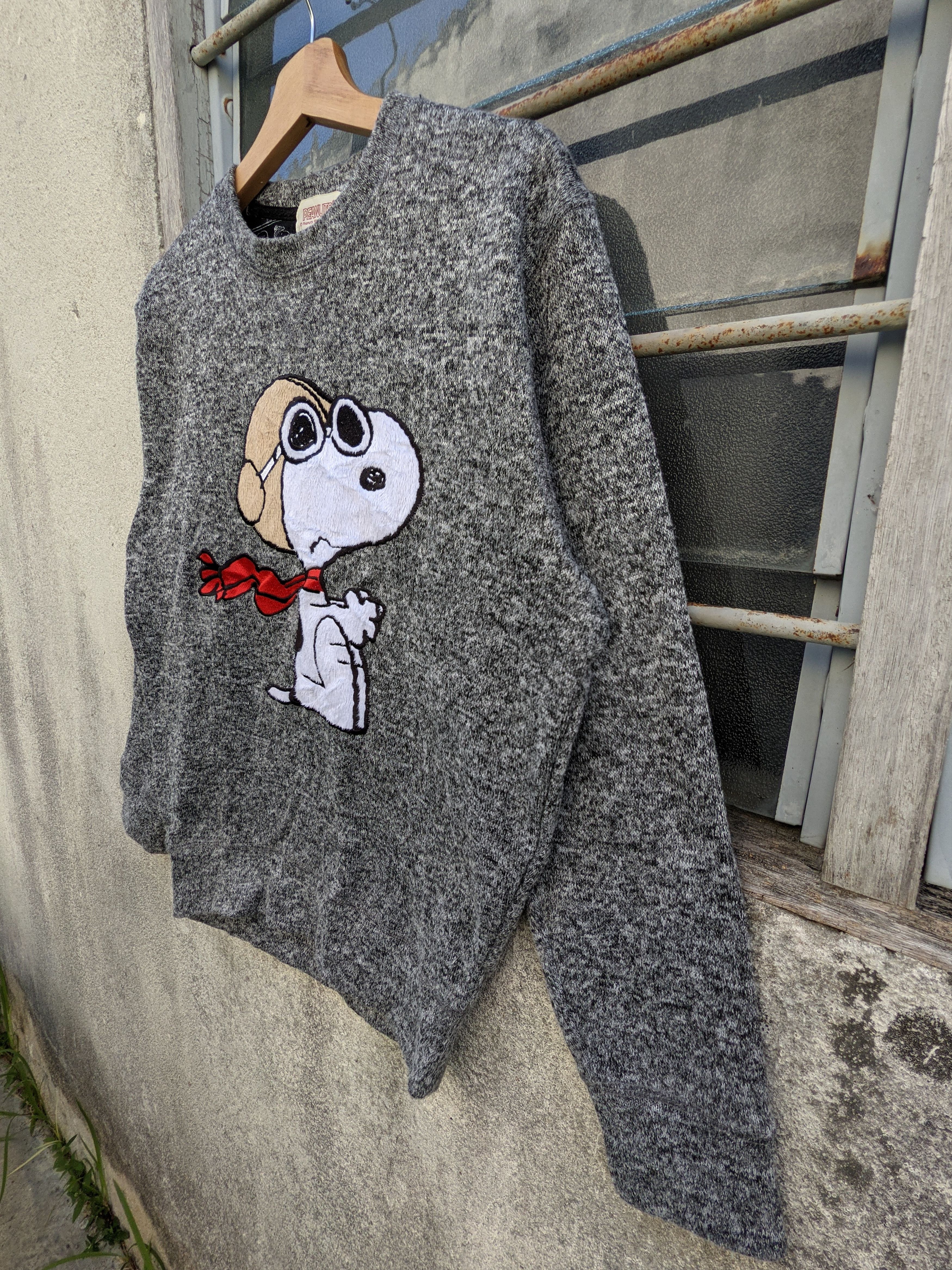 Cartoon Network × Peanuts ⚡️Steals⚡️ Vintage Peanuts Spellout Sweater Size US M / EU 48-50 / 2 - 3 Thumbnail