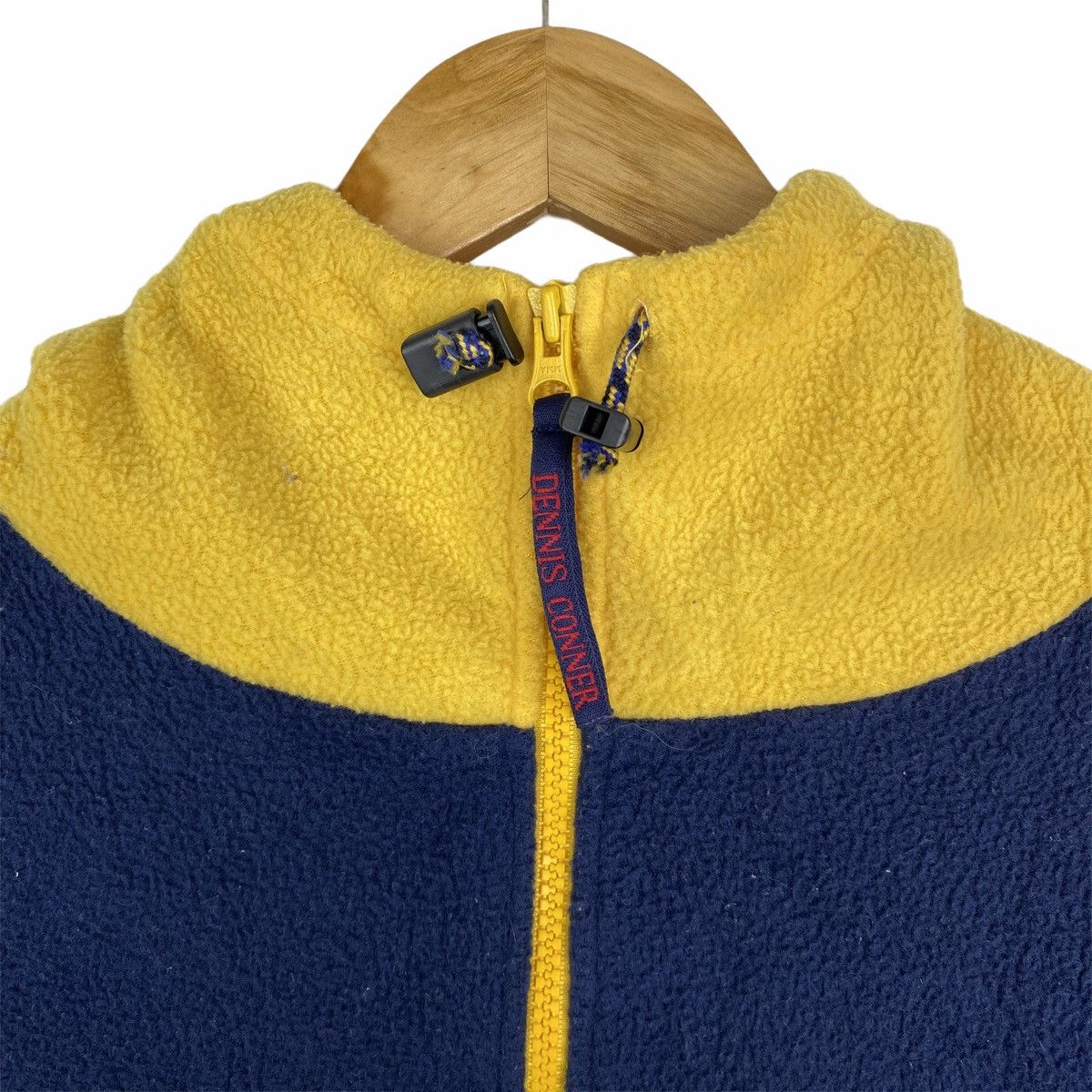 Vintage Vintage DENNIS CORNER Yacting Usa Half Zipper Fleece Hoodie Size US XL / EU 56 / 4 - 5 Thumbnail