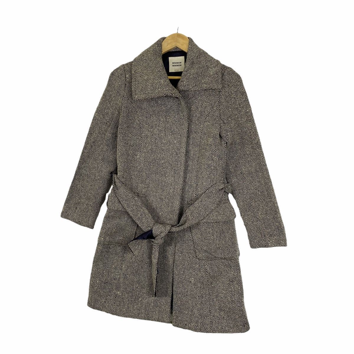 Japanese Brand × Minimum Vintage MINIMUM Japanese Brand Trench Coat Long Jacket Size M / US 6-8 / IT 42-44 - 4 Thumbnail
