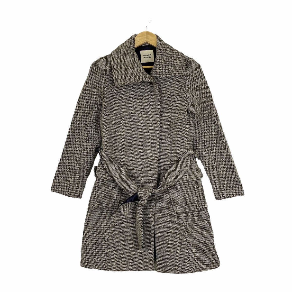 Japanese Brand × Minimum Vintage MINIMUM Japanese Brand Trench Coat Long Jacket Size M / US 6-8 / IT 42-44 - 1 Thumbnail