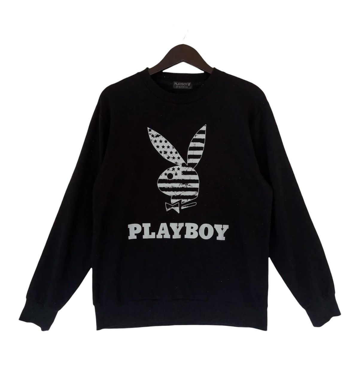 playboy-playboy-sweatshirt-rabbit-american-bunny-flag-sweater-grailed