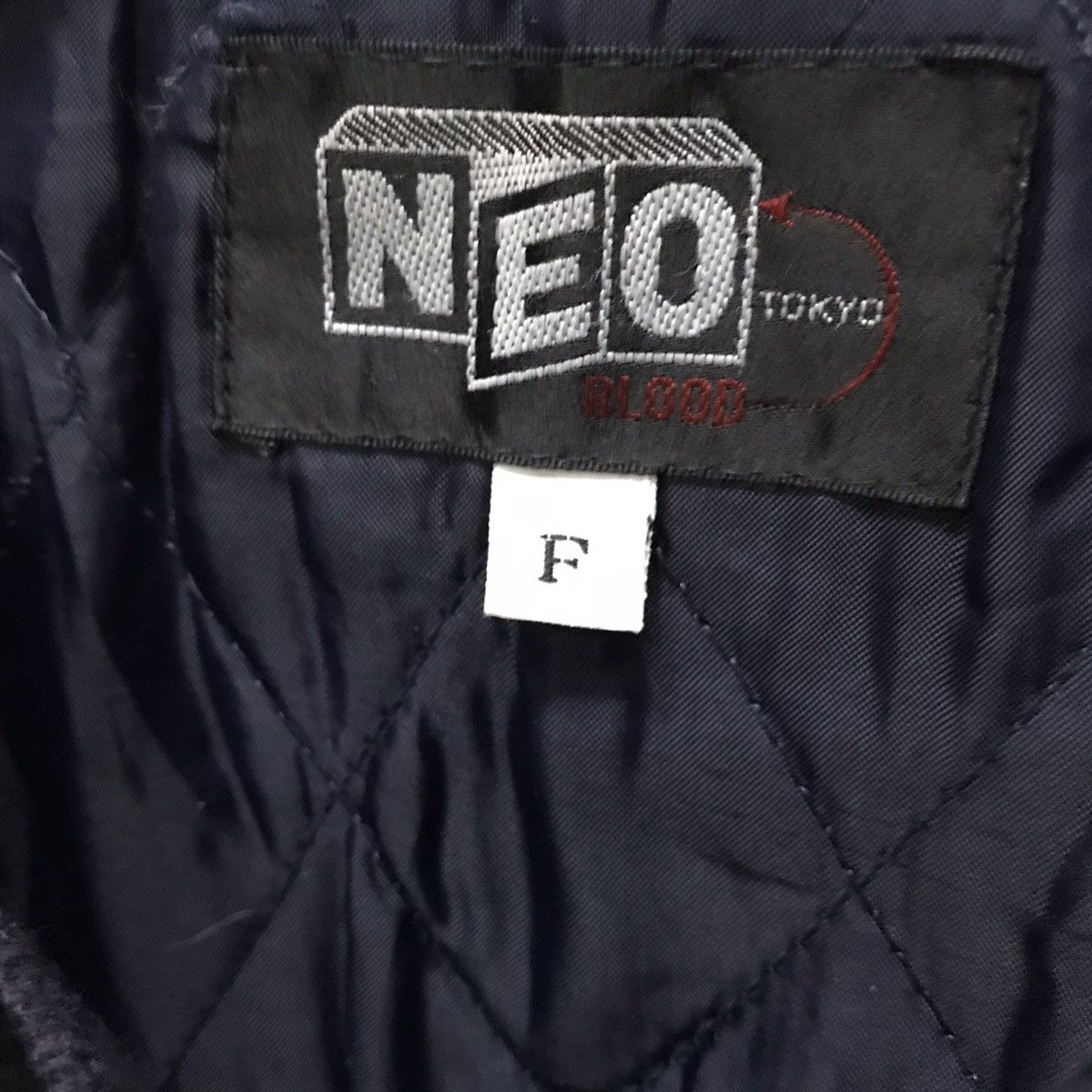 Vintage Vintage Neo blood wool and leather sleeve warsity jacket Size US M / EU 48-50 / 2 - 16 Thumbnail