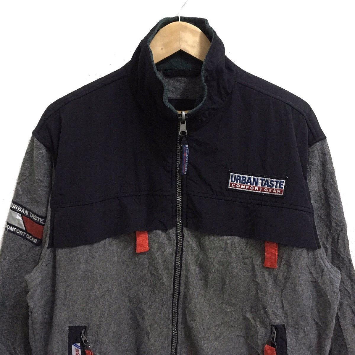 Vintage Vintage URBAN TASTE Comfort Gear Fleece Sweater Jacket Size US L / EU 52-54 / 3 - 3 Thumbnail