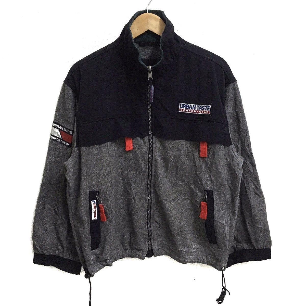 Vintage Vintage URBAN TASTE Comfort Gear Fleece Sweater Jacket Size US L / EU 52-54 / 3 - 1 Thumbnail