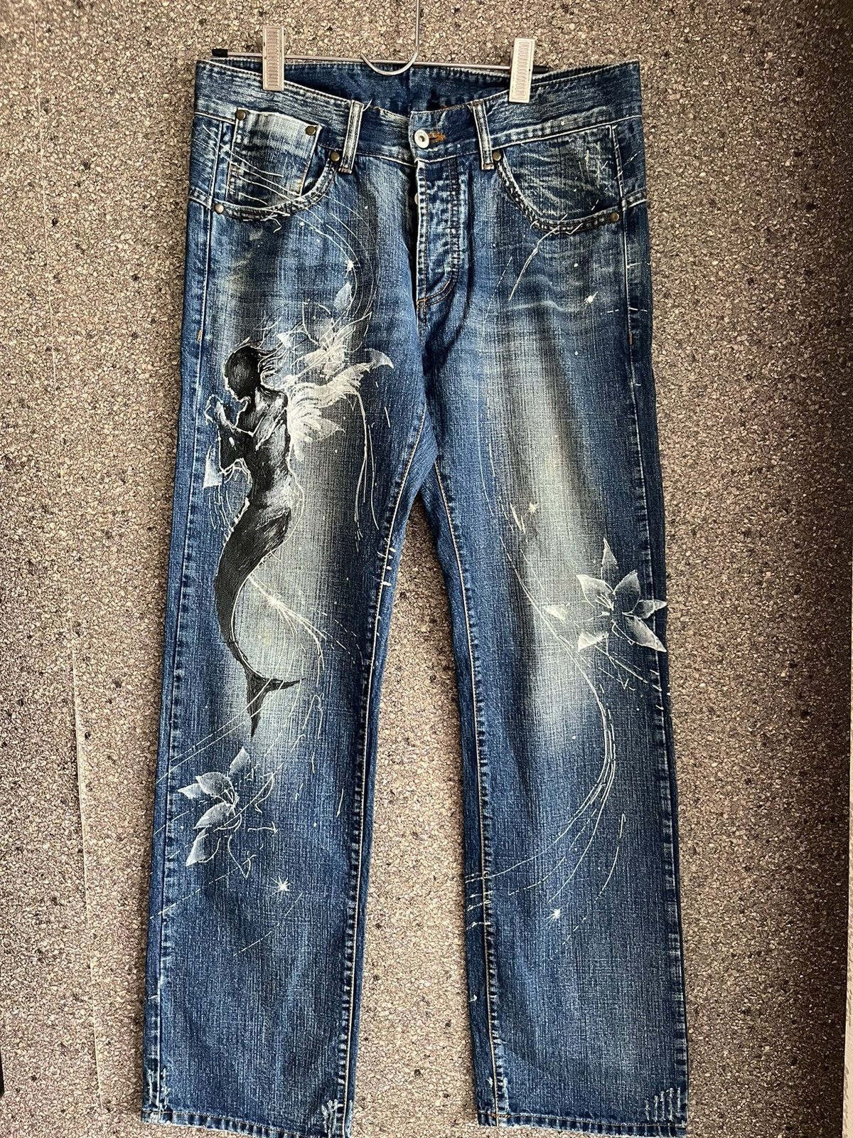 Japanese Brand Brand jeans ft47 Size US 33 - 1 Thumbnail
