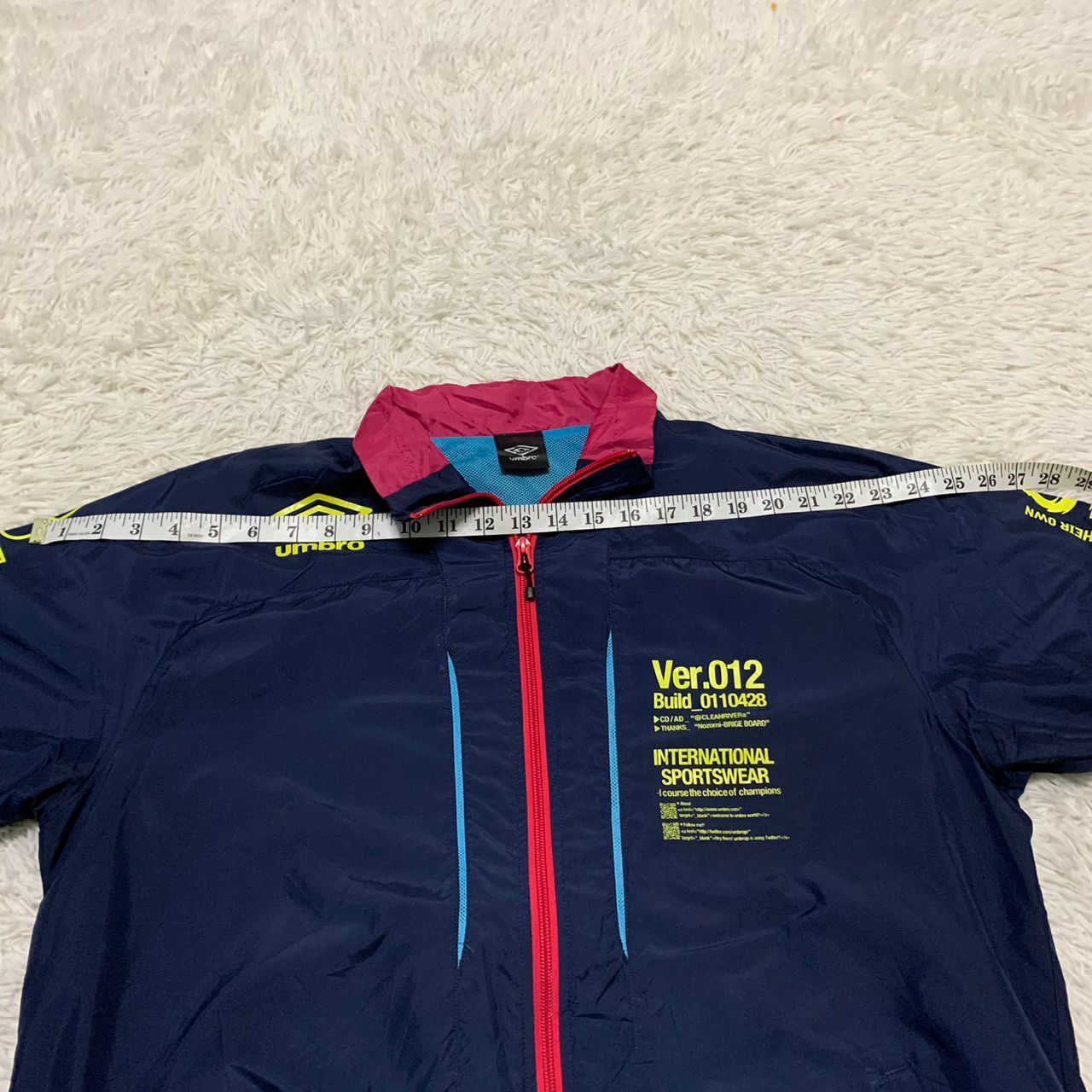 Descente Big logo Umbro multicolour on sleeve x Descente jacket Size US L / EU 52-54 / 3 - 4 Thumbnail