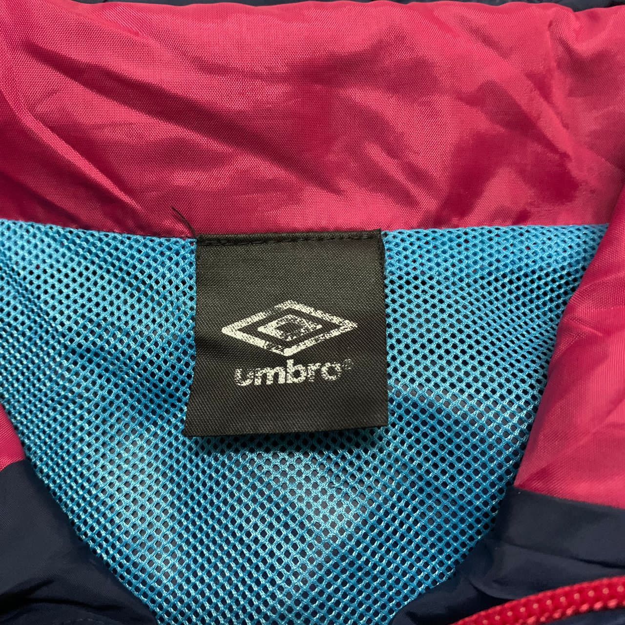 Descente Big logo Umbro multicolour on sleeve x Descente jacket Size US L / EU 52-54 / 3 - 10 Thumbnail