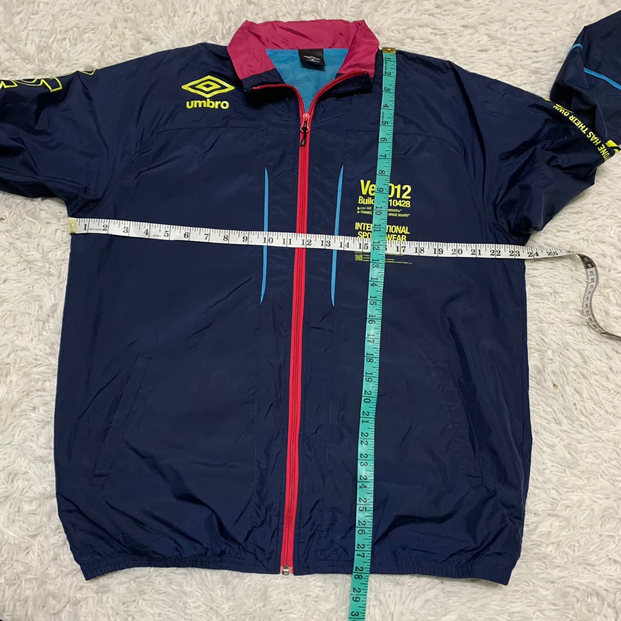 Descente Big logo Umbro multicolour on sleeve x Descente jacket Size US L / EU 52-54 / 3 - 3 Thumbnail
