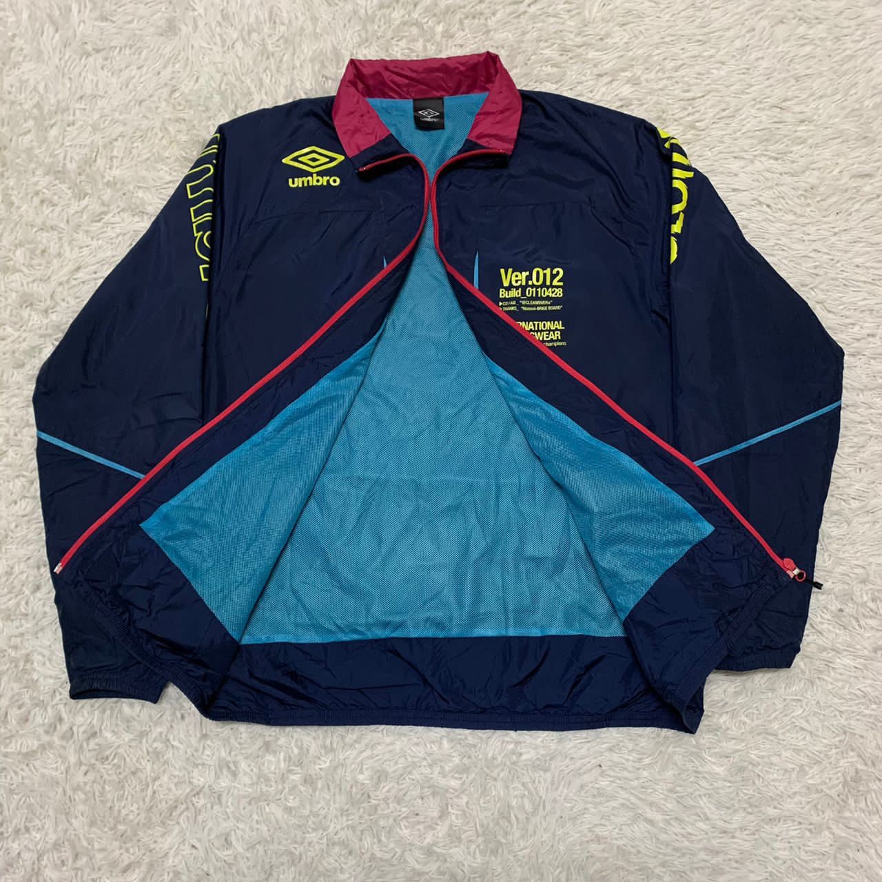 Descente Big logo Umbro multicolour on sleeve x Descente jacket Size US L / EU 52-54 / 3 - 6 Thumbnail