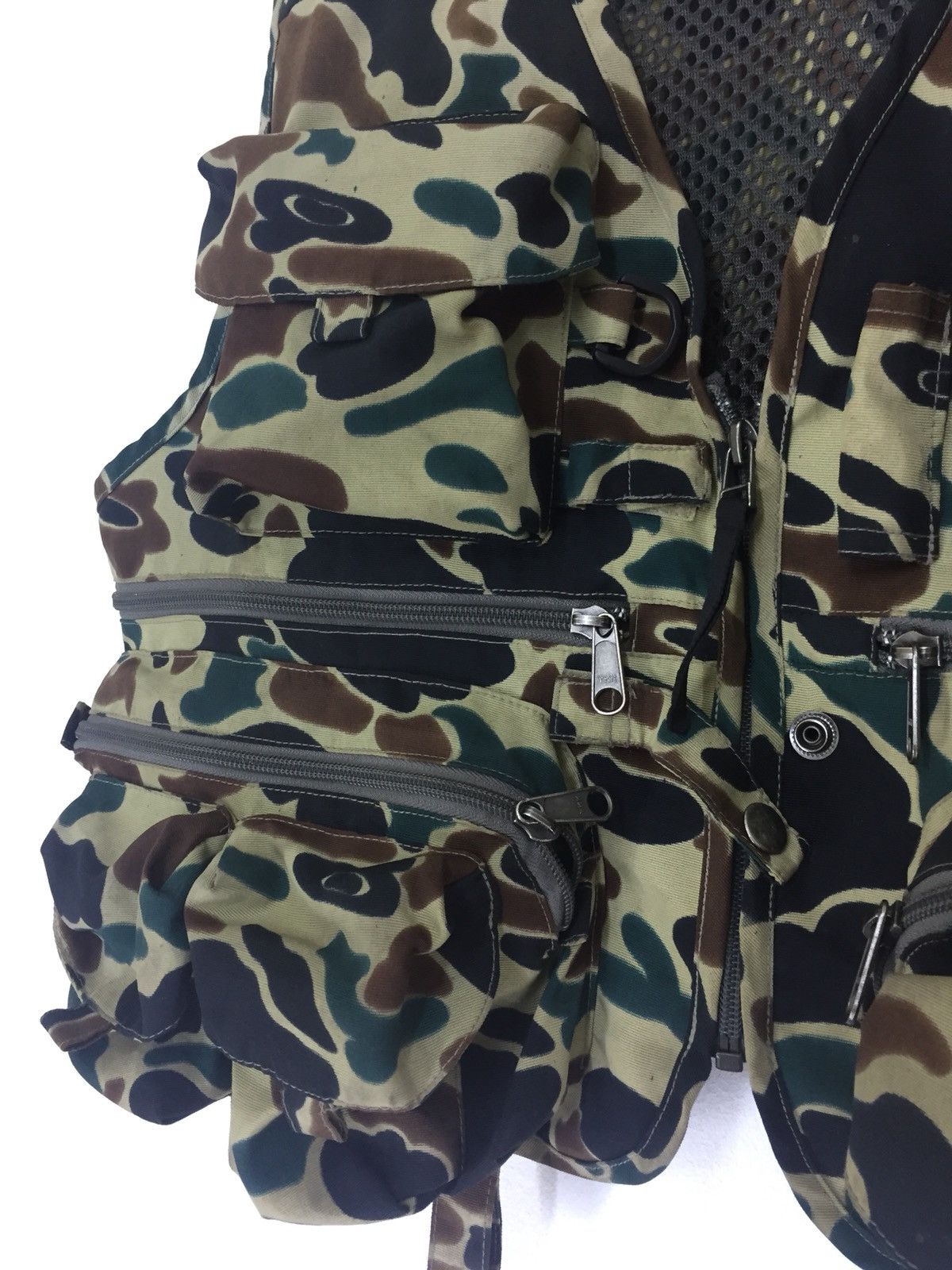 Japanese Brand Weather Land Duck Camo Vest Multipocket Size US L / EU 52-54 / 3 - 5 Thumbnail