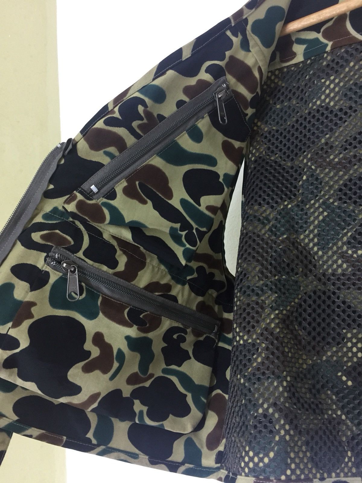 Japanese Brand Weather Land Duck Camo Vest Multipocket Size US L / EU 52-54 / 3 - 7 Thumbnail