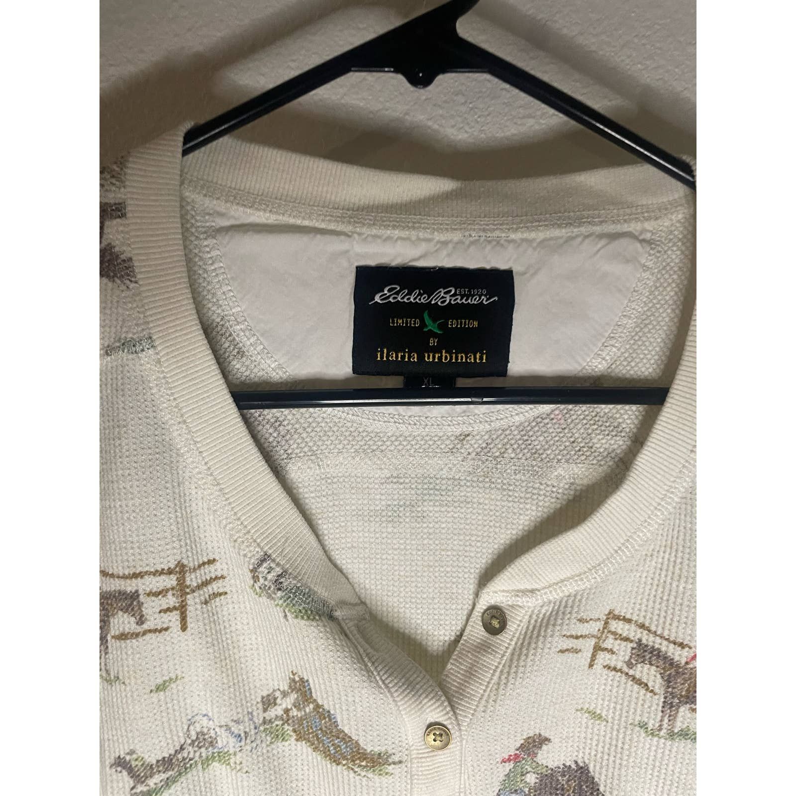 Nike Eddie Bauer Long Sleeve Shirt Ilaria Urbanati Cowboys Medium Size US XL / EU 56 / 4 - 6 Thumbnail