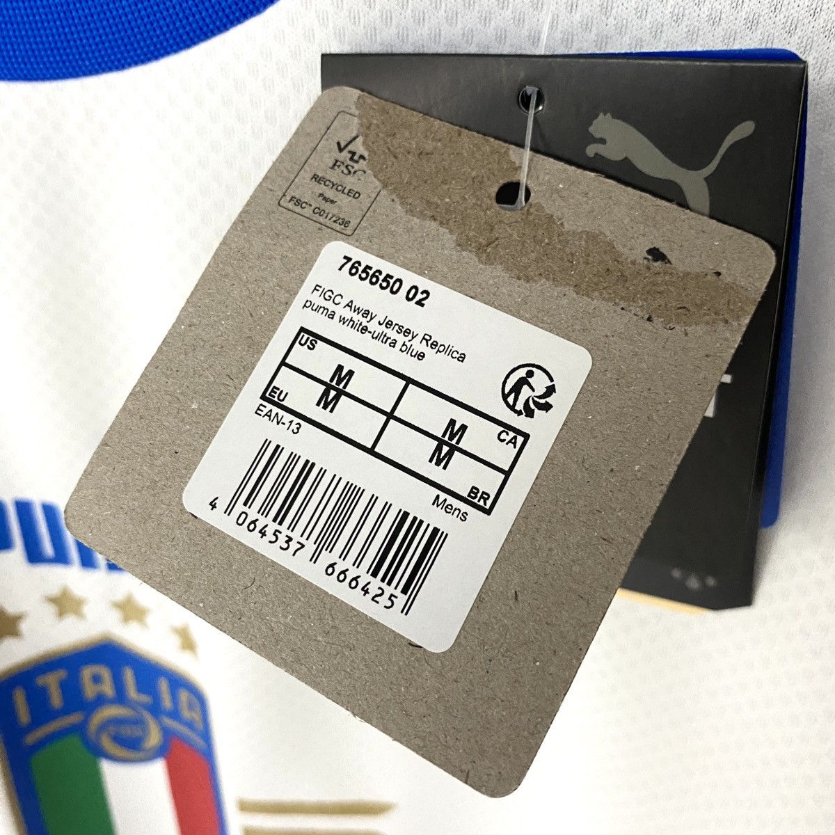 Vintage M 2022 2023 Italy National Puma Away Kit Soccer Jersey Shirt Size US M / EU 48-50 / 2 - 5 Thumbnail