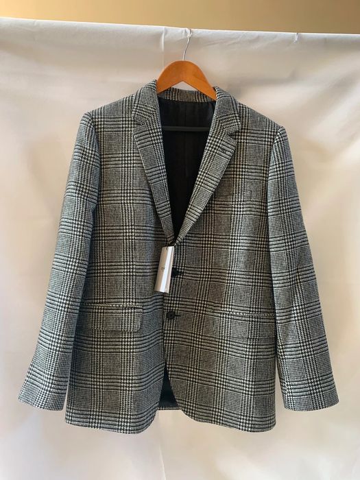 Celine FW19 Prince of Wales Blazer in Black & White | Grailed