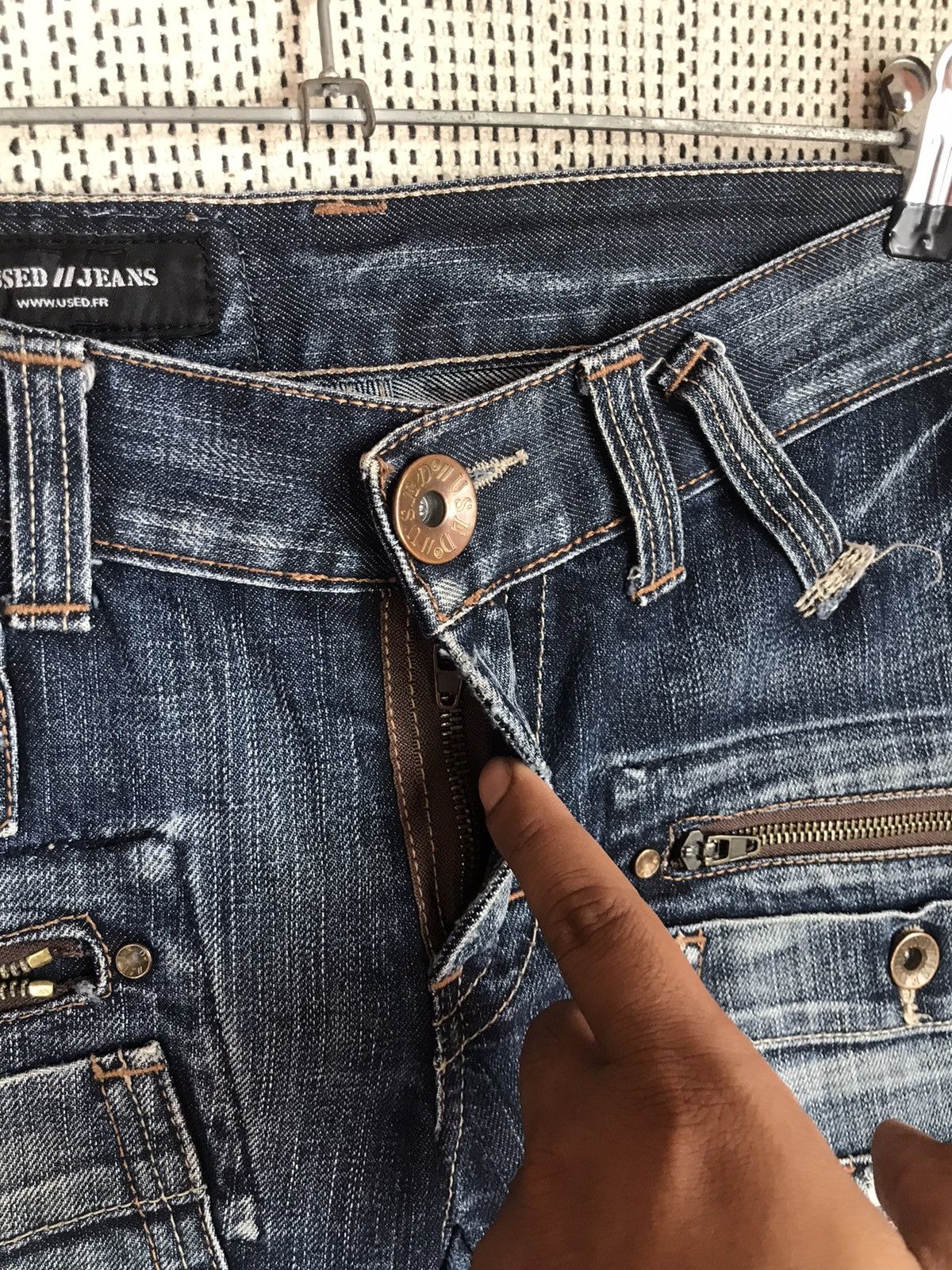 Japanese Brand × Voodoo Tactical ‼️JAPANASE BRAND USED JEANS BOOTCUT DENIM MULTIPOCKET‼️ Size US 28 / EU 44 - 4 Thumbnail