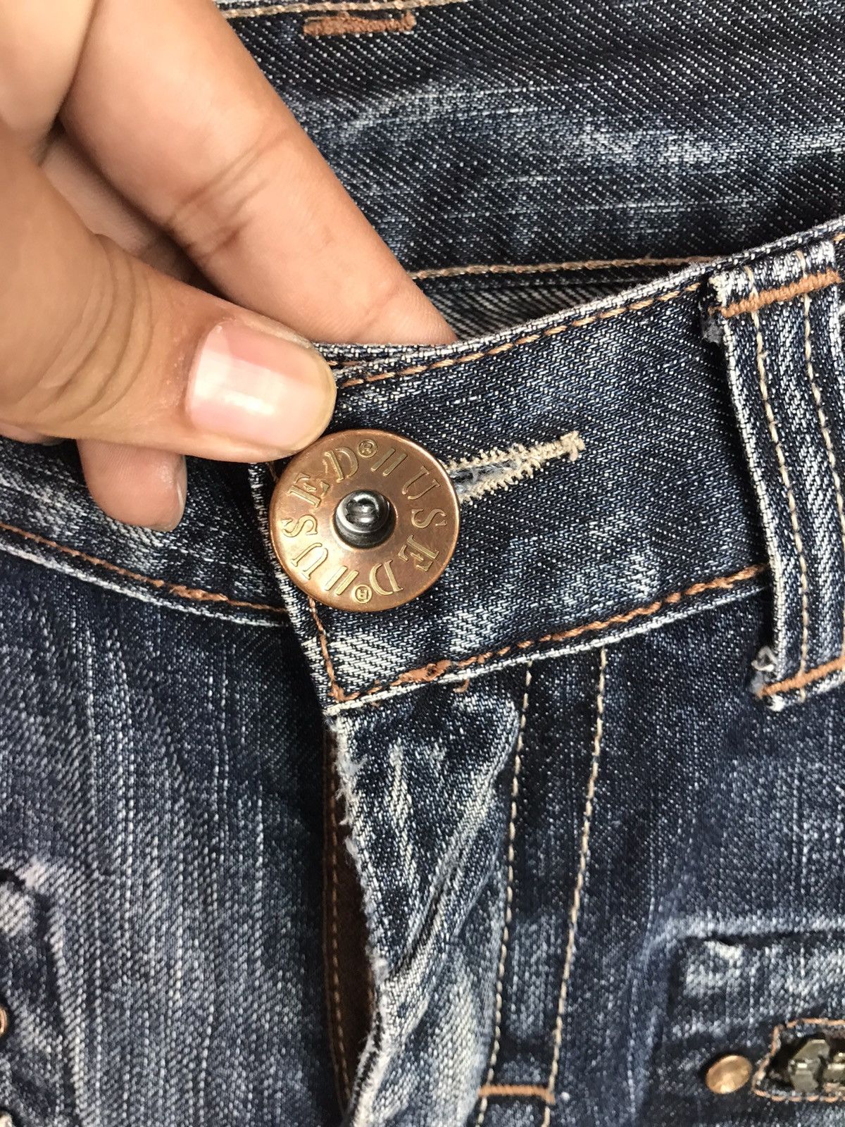 Japanese Brand × Voodoo Tactical ‼️JAPANASE BRAND USED JEANS BOOTCUT DENIM MULTIPOCKET‼️ Size US 28 / EU 44 - 6 Thumbnail