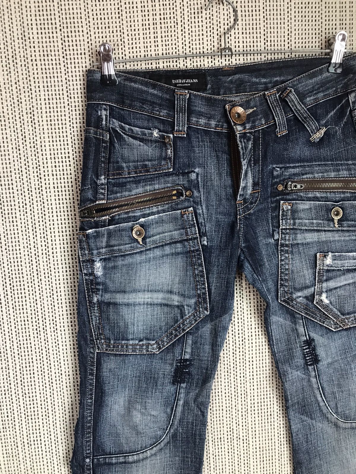 Japanese Brand × Voodoo Tactical ‼️JAPANASE BRAND USED JEANS BOOTCUT DENIM MULTIPOCKET‼️ Size US 28 / EU 44 - 3 Thumbnail