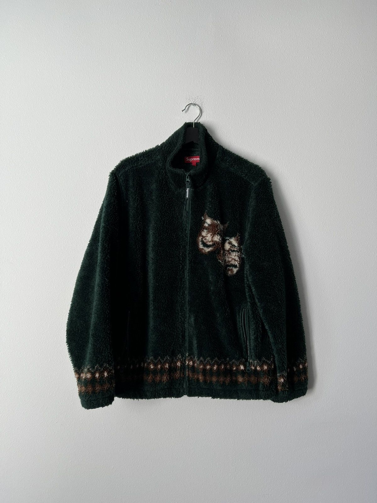 Supreme Drama Mask Fleece Zip Up Jacket Size US L / EU 52-54 / 3 - 4 Thumbnail