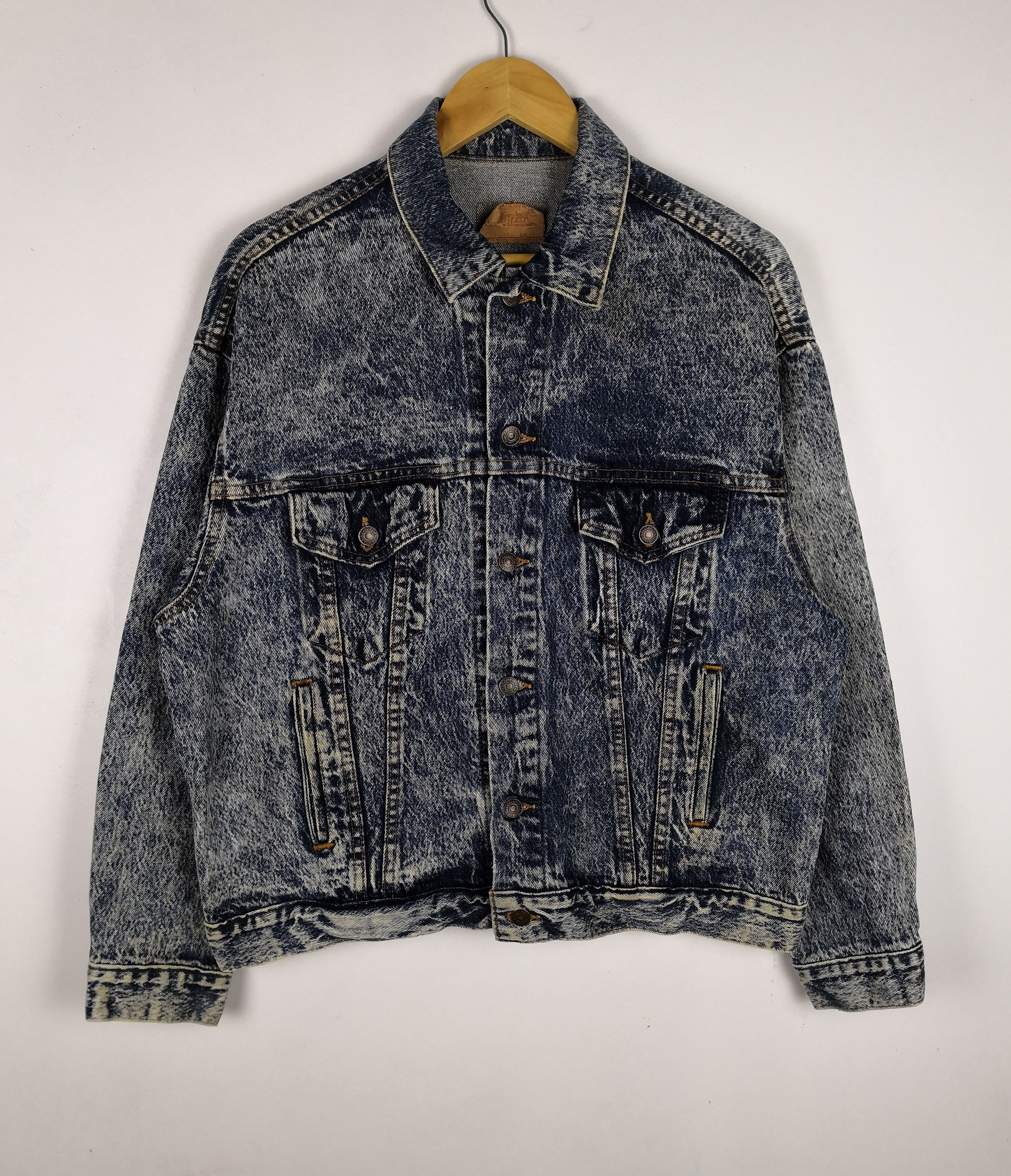 Vintage Vintage 90s Levis Denim Jacket Acid Wash Trucker Jacket | Grailed