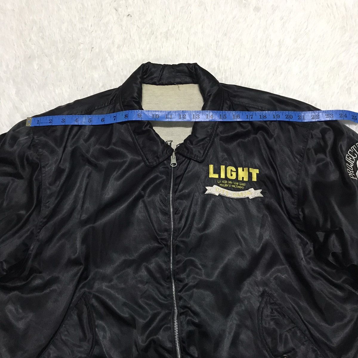 Japanese Brand Embroidery & Reverse Bomber Jacket Size US L / EU 52-54 / 3 - 19 Thumbnail