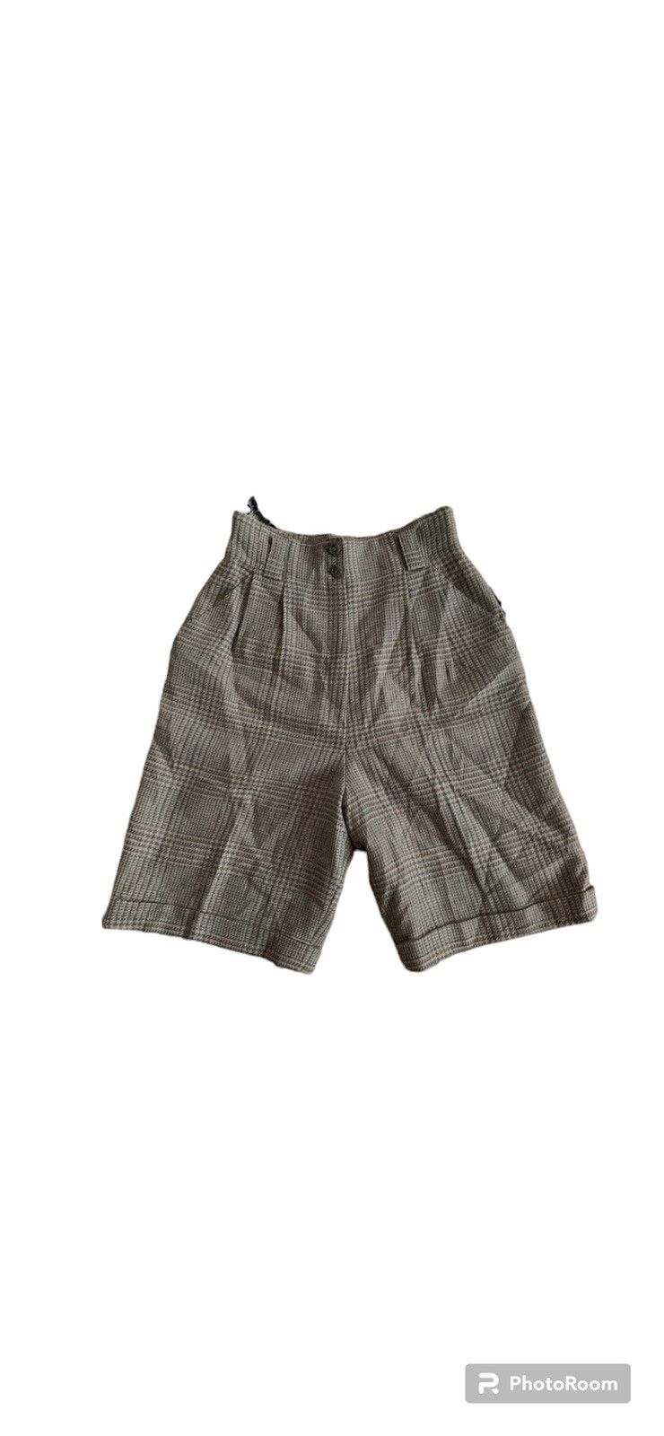 image of Christian Dior Monsieur x Vintage Christian Dior Sport Wool Short Pant in Grey, Women's (Size 24)