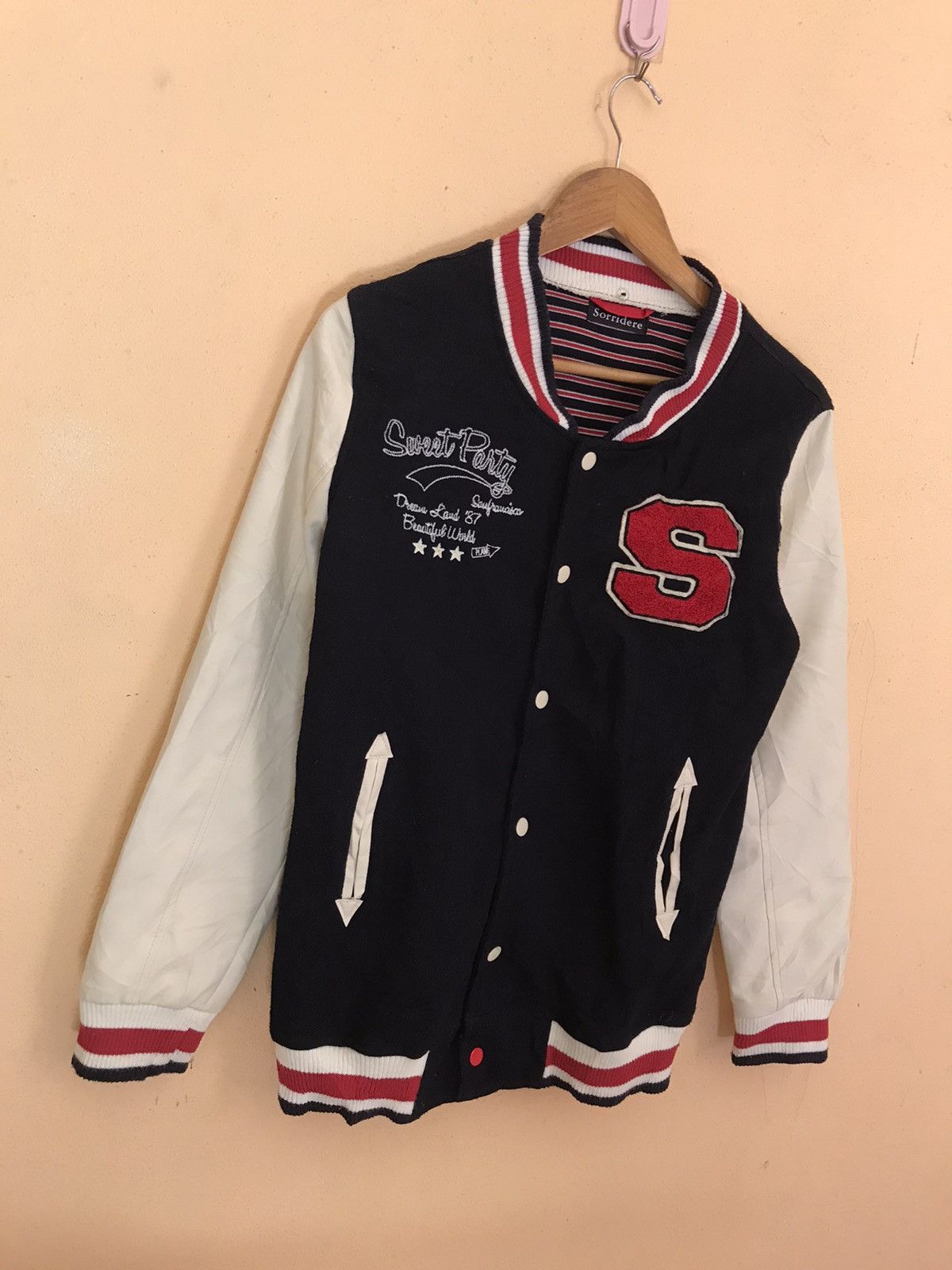 Designer × Japanese Brand SORRIDERE Varsity jacket Size US M / EU 48-50 / 2 - 4 Thumbnail