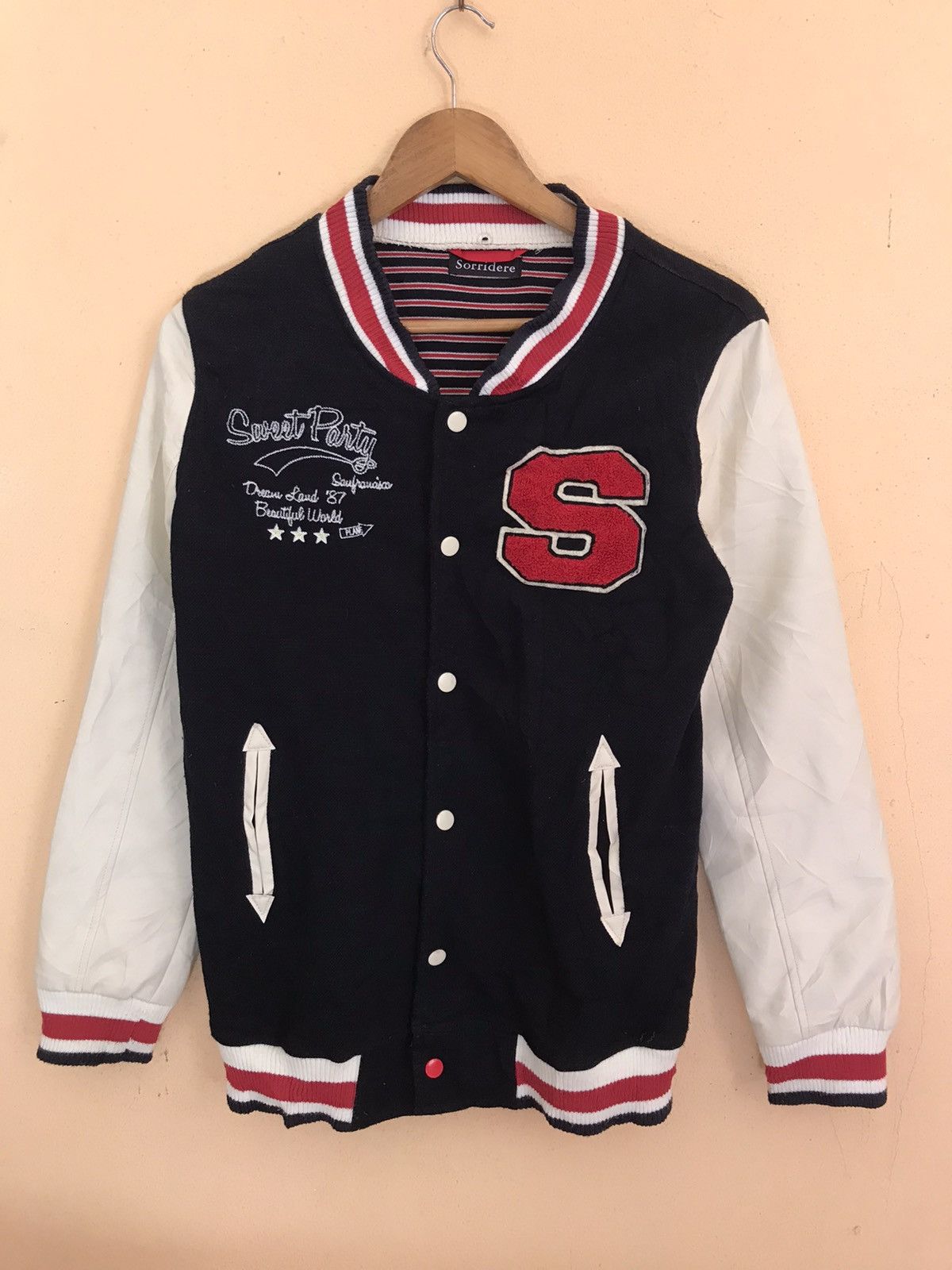 Designer × Japanese Brand SORRIDERE Varsity jacket Size US M / EU 48-50 / 2 - 9 Thumbnail