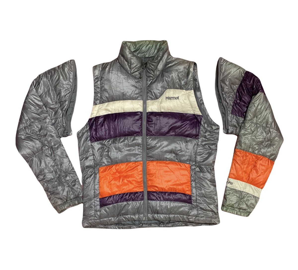 Marmot Marmot Puffer Down Jacket Vest Removable Sleeve Size US S / EU 44-46 / 1 - 1 Thumbnail