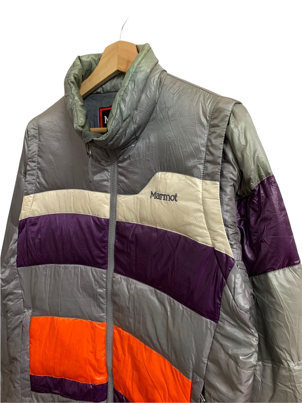 Marmot Marmot Puffer Down Jacket Vest Removable Sleeve Size US S / EU 44-46 / 1 - 7 Thumbnail