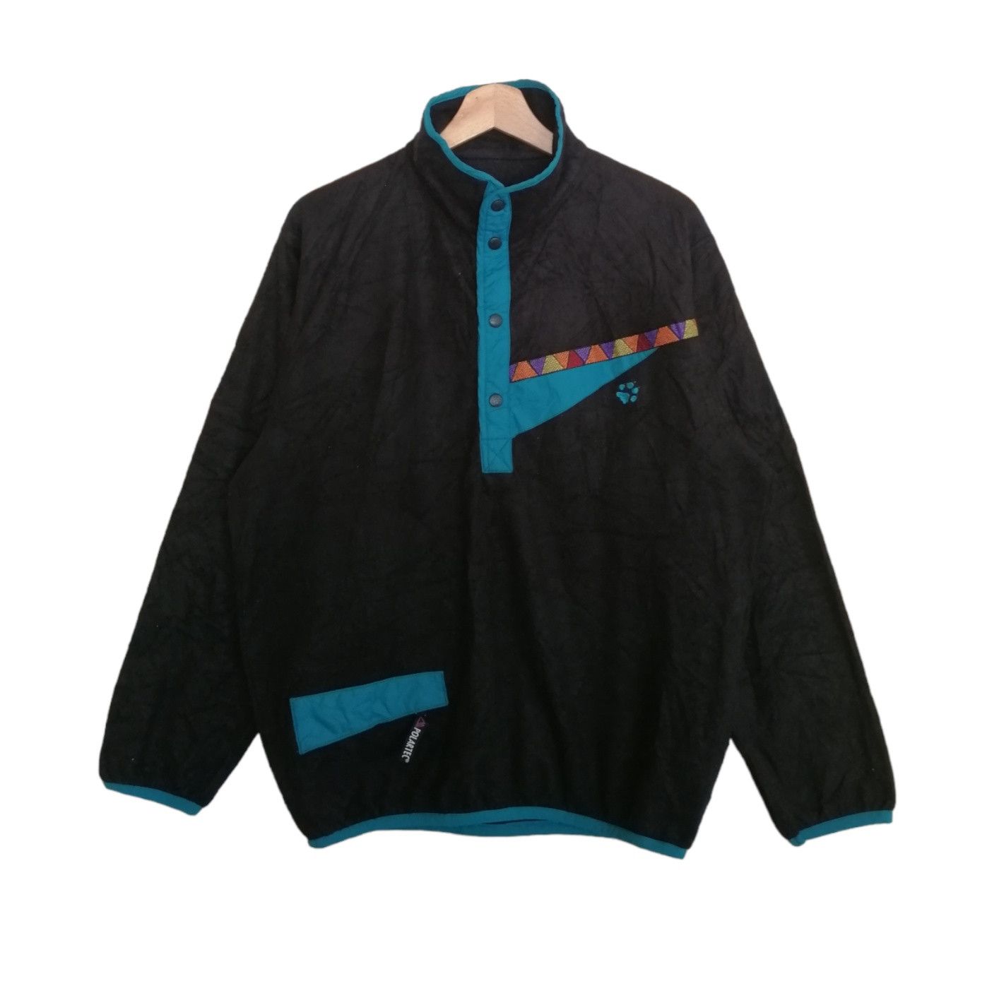 Jack Wolfskin Vintage Jack Wolfskin Polartec Snap Button Jacket Size US M / EU 48-50 / 2 - 2 Thumbnail