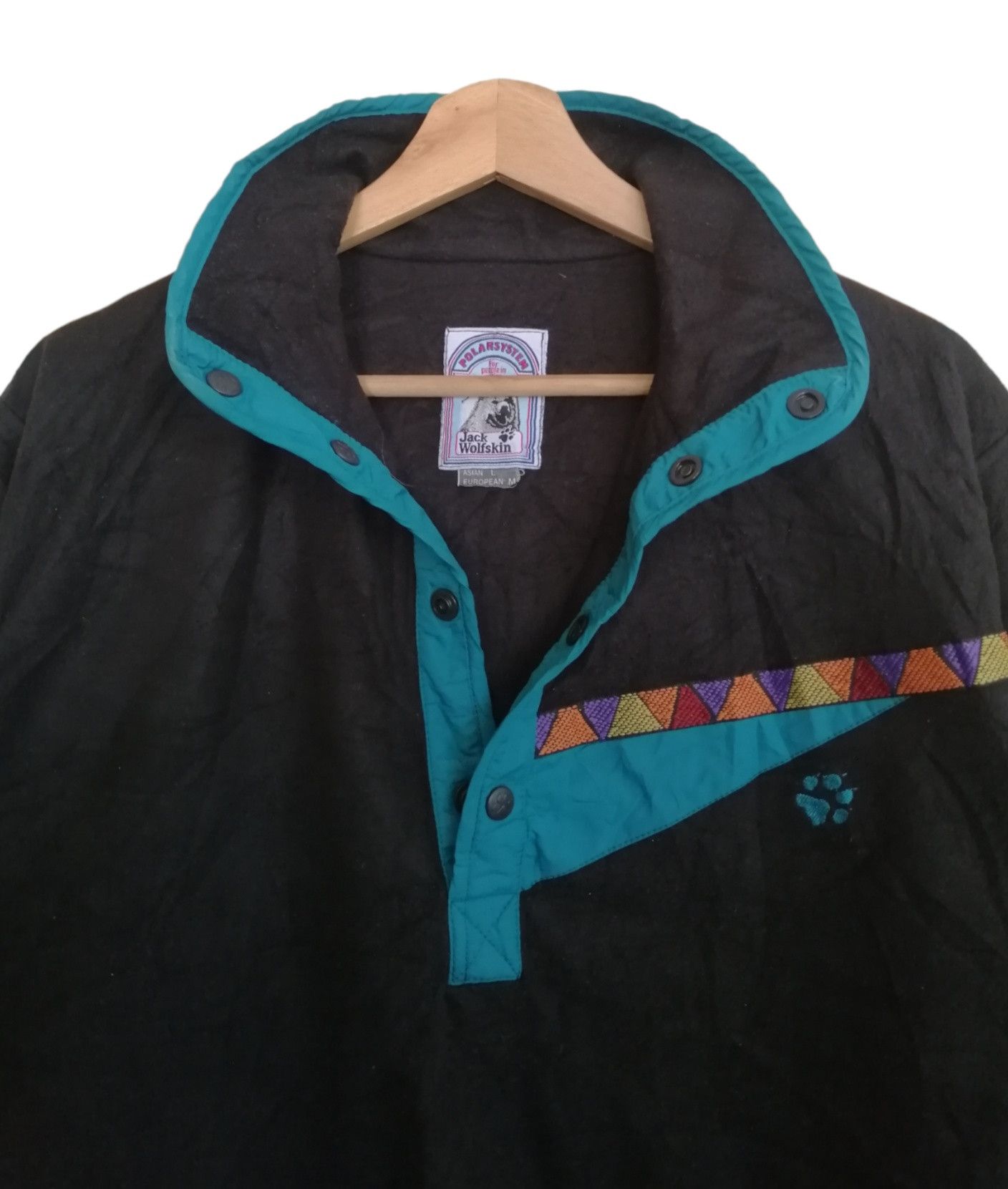 Jack Wolfskin Vintage Jack Wolfskin Polartec Snap Button Jacket Size US M / EU 48-50 / 2 - 8 Thumbnail