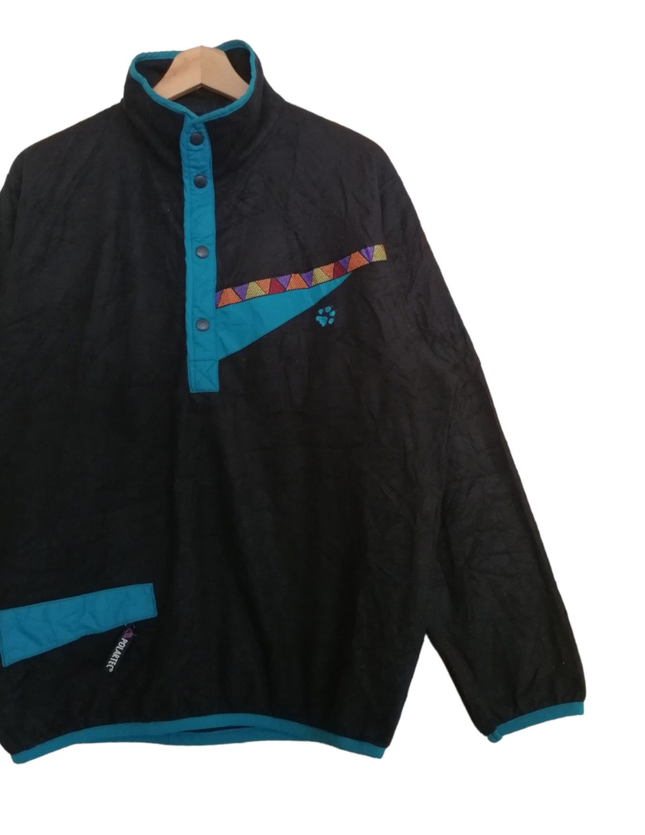 Jack Wolfskin Vintage Jack Wolfskin Polartec Snap Button Jacket Size US M / EU 48-50 / 2 - 3 Thumbnail