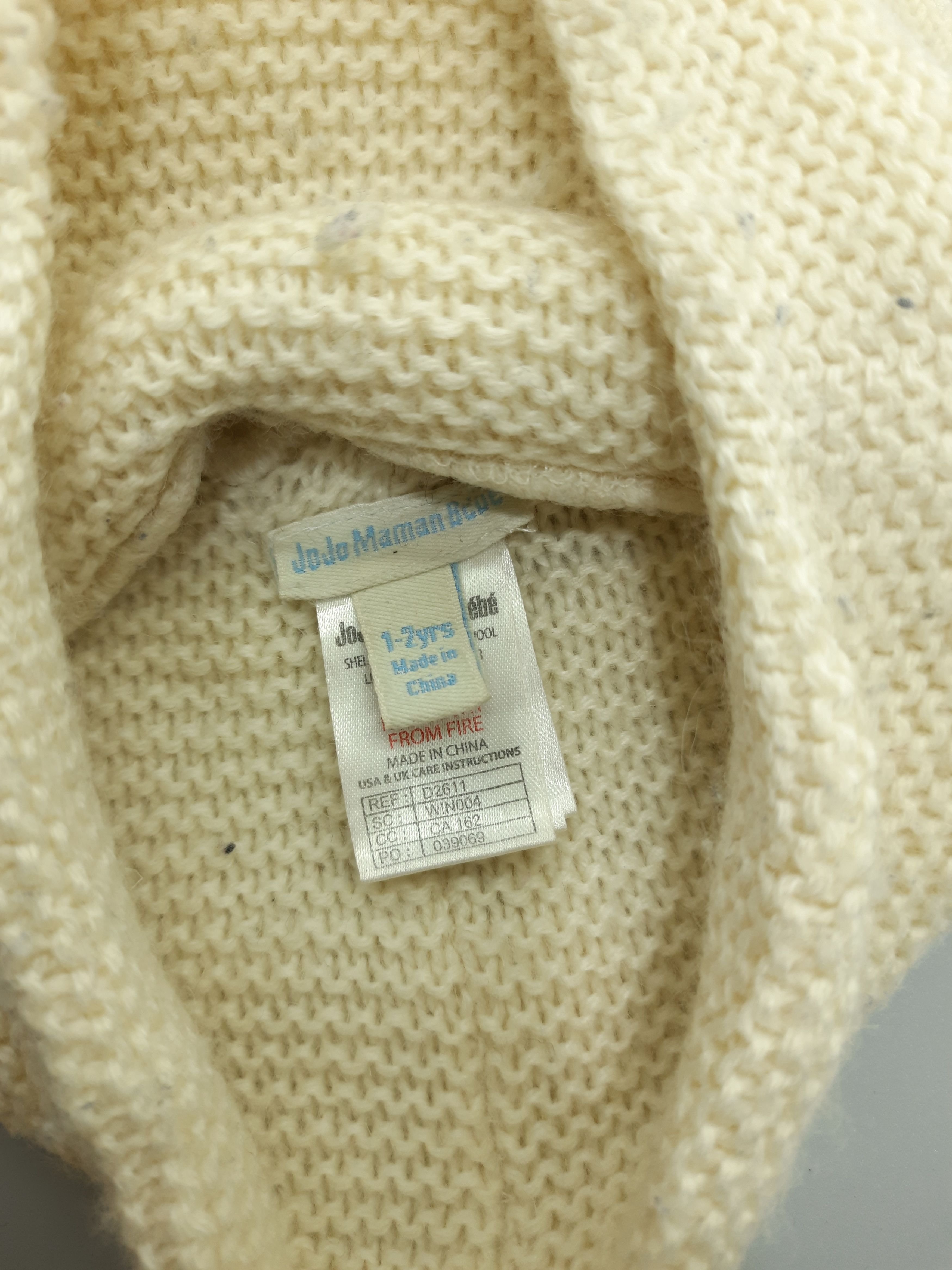 Japanese Brand × Vintage Jojo Maman Bear Balaclava Beanie= BN155 Size ONE SIZE - 8 Thumbnail