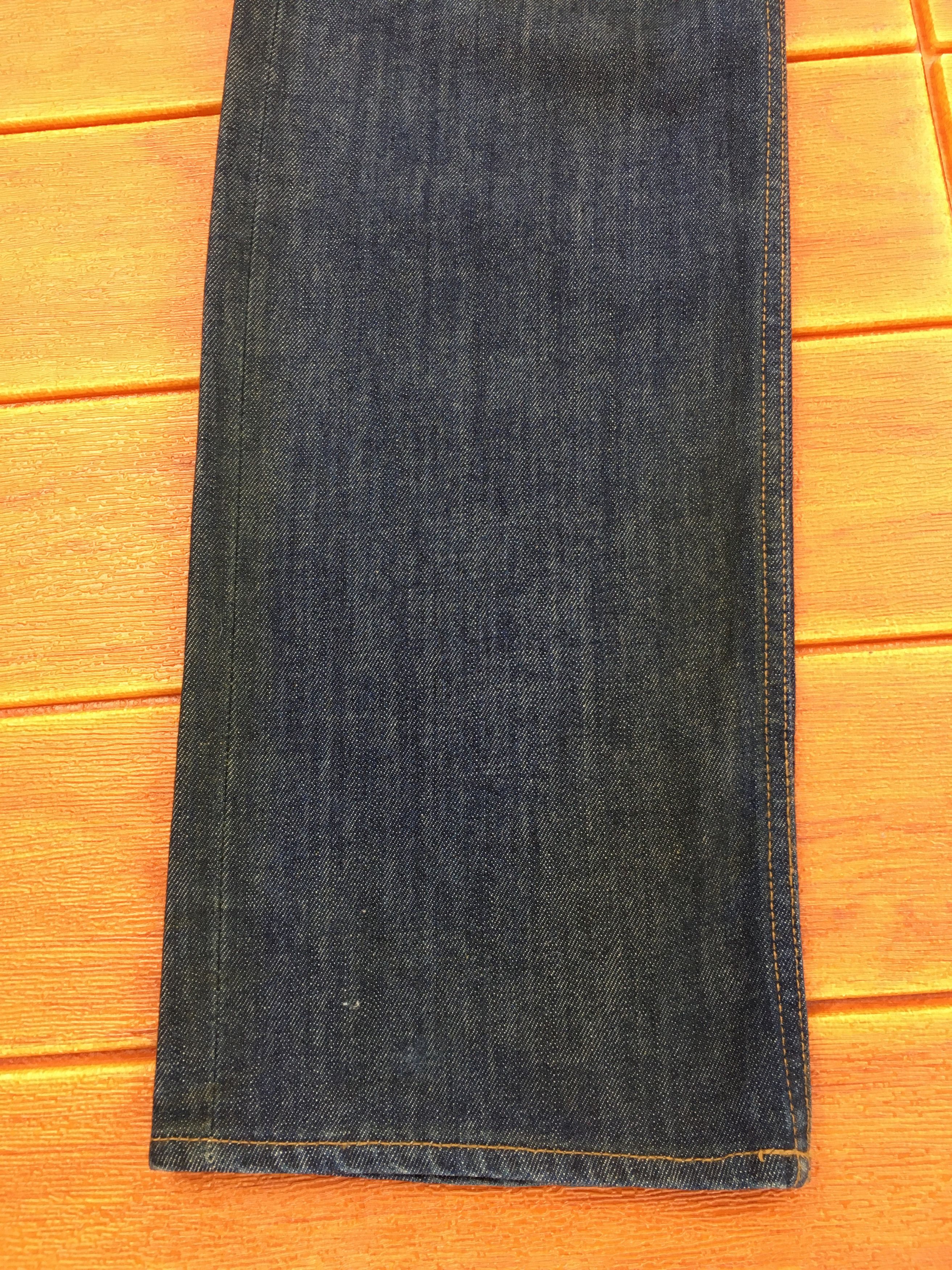 Karakuri Tamashii Sukajan Japan Crane Embroidered Jeans Y2k Karakuri Tamashi Size US 29 - 7 Thumbnail