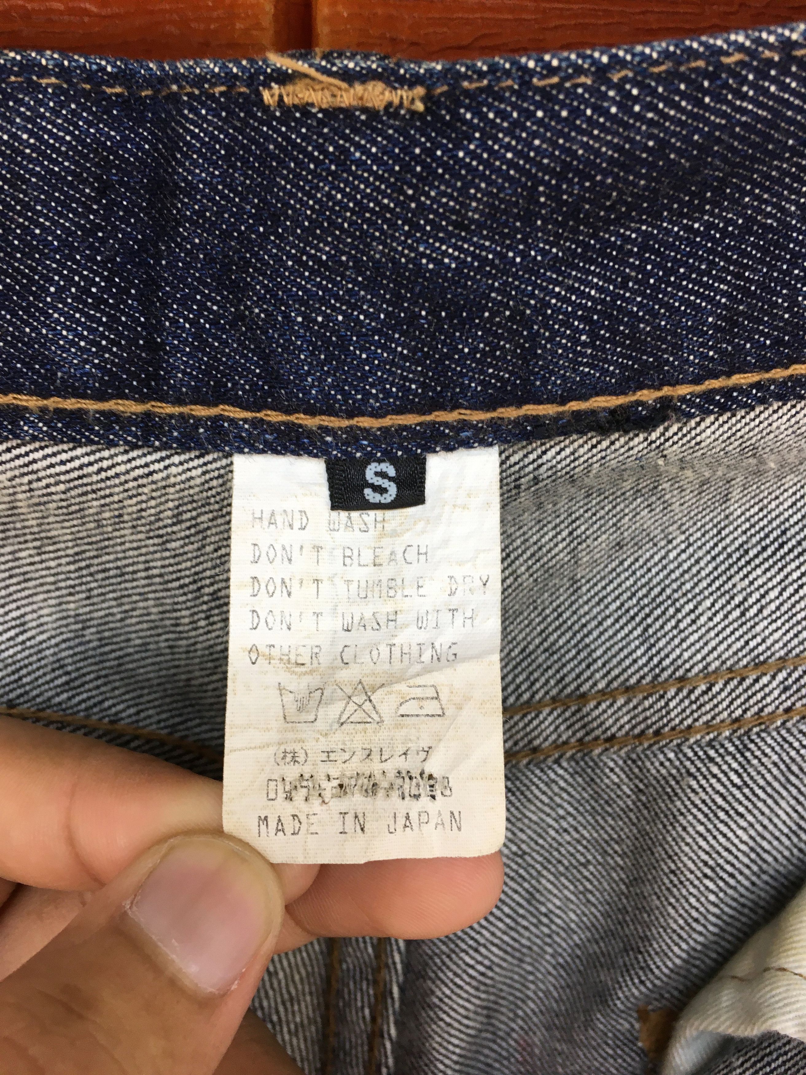 Karakuri Tamashii Sukajan Japan Crane Embroidered Jeans Y2k Karakuri Tamashi Size US 29 - 15 Thumbnail