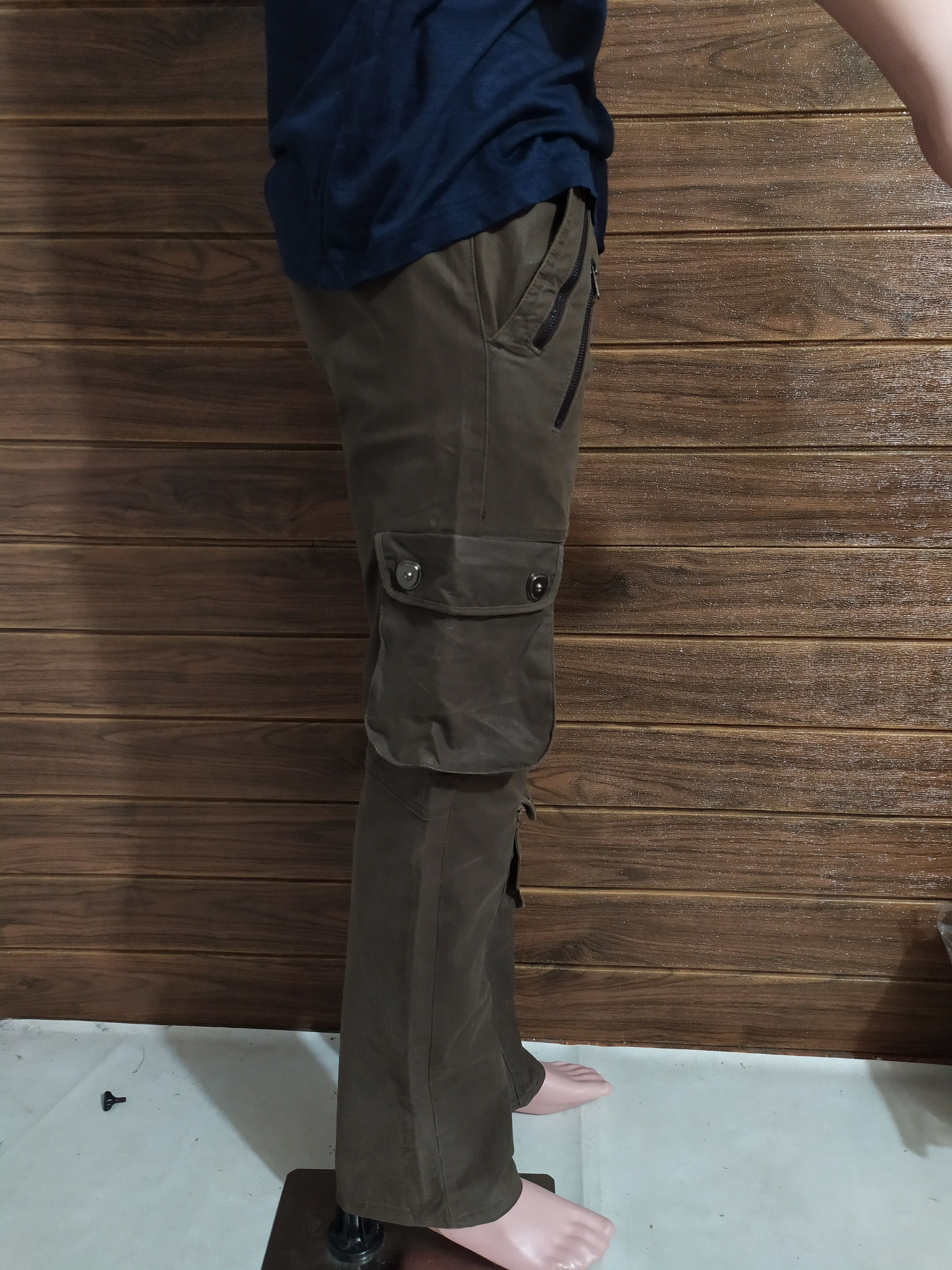 Tornado Mart 🔥Tornado Mart Japan Multipocket Cargo Flared Pants Size US 32 / EU 48 - 4 Thumbnail