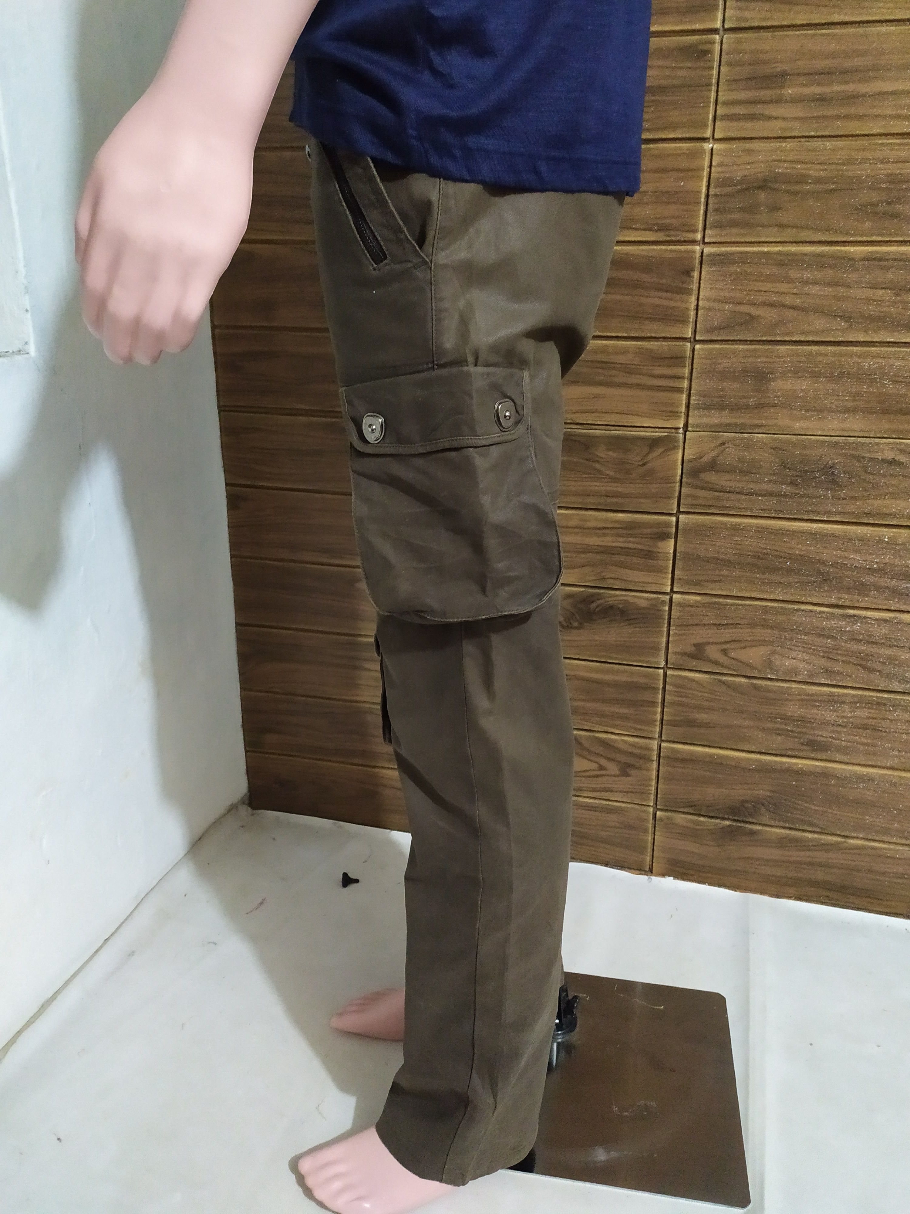 Tornado Mart 🔥Tornado Mart Japan Multipocket Cargo Flared Pants Size US 32 / EU 48 - 3 Thumbnail