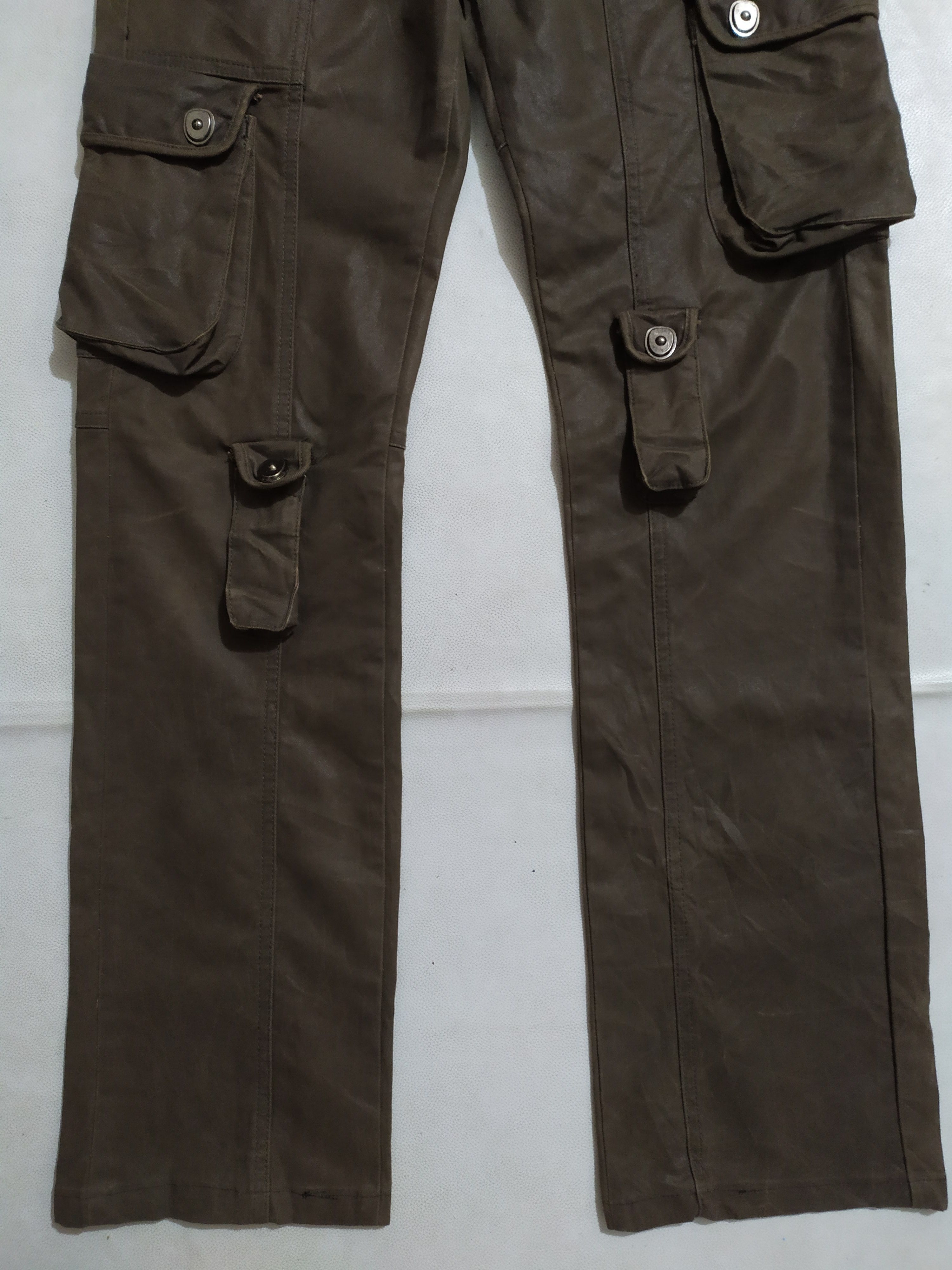Tornado Mart 🔥Tornado Mart Japan Multipocket Cargo Flared Pants Size US 32 / EU 48 - 7 Thumbnail