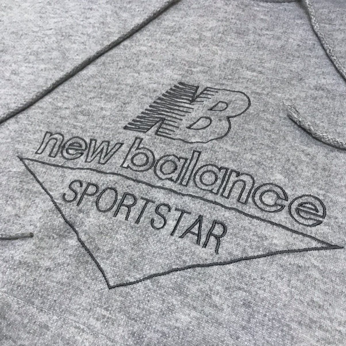 New Balance Vintage new balance big embroidery loggo hoodie Size US M / EU 48-50 / 2 - 5 Thumbnail